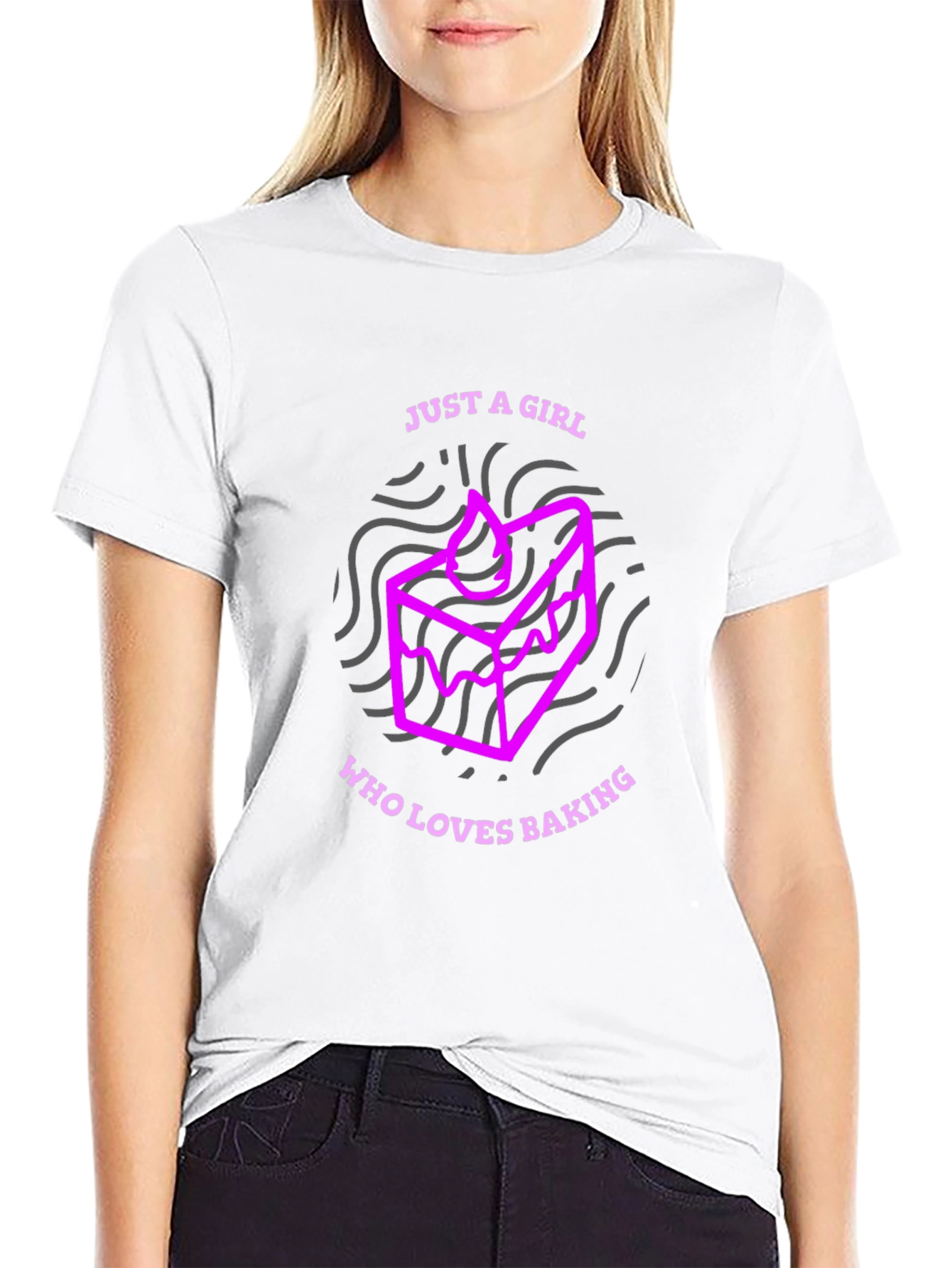 Just a Girl Who Loves Baking - Graphic Tee