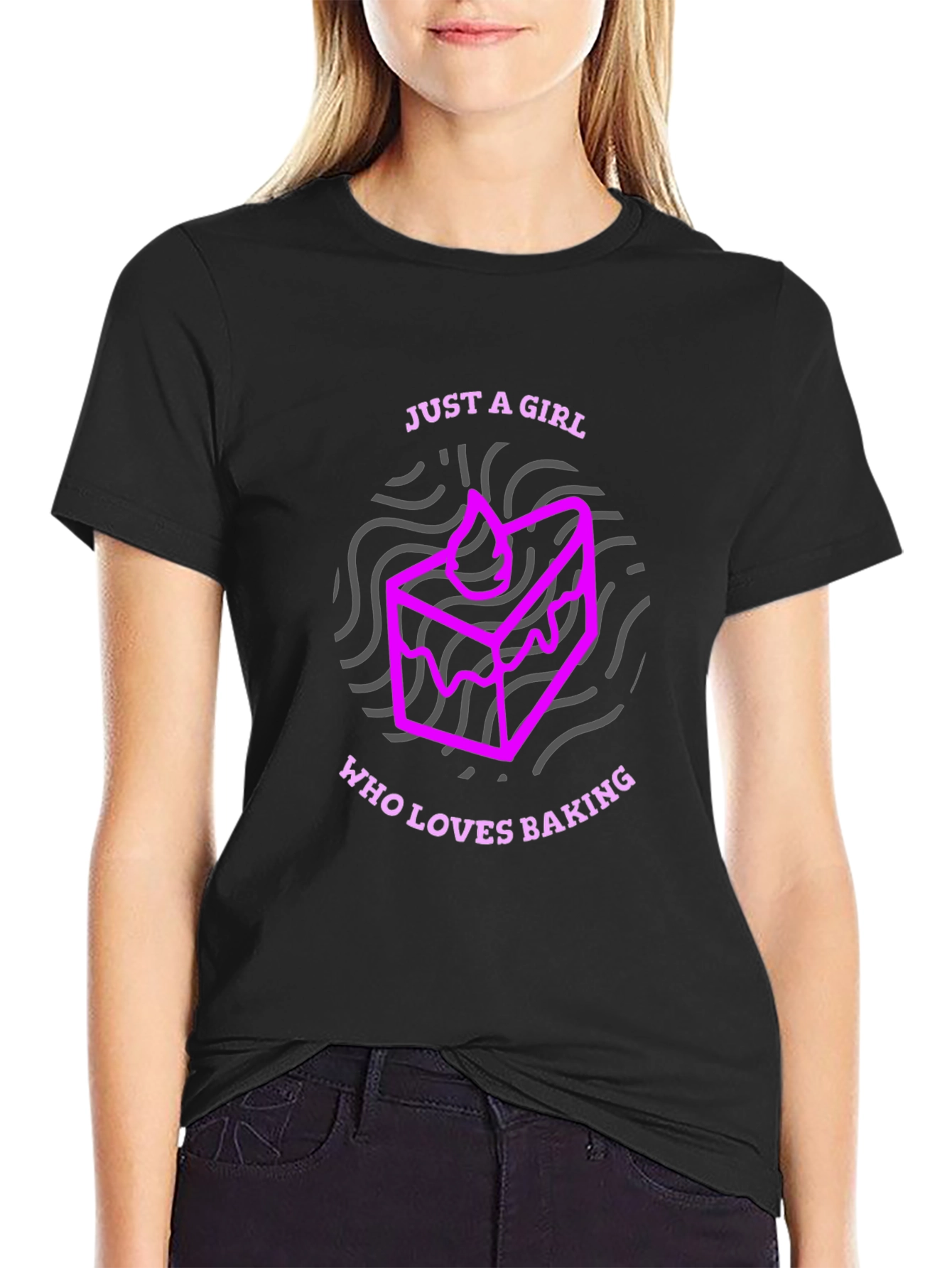 Just a Girl Who Loves Baking - Graphic Tee