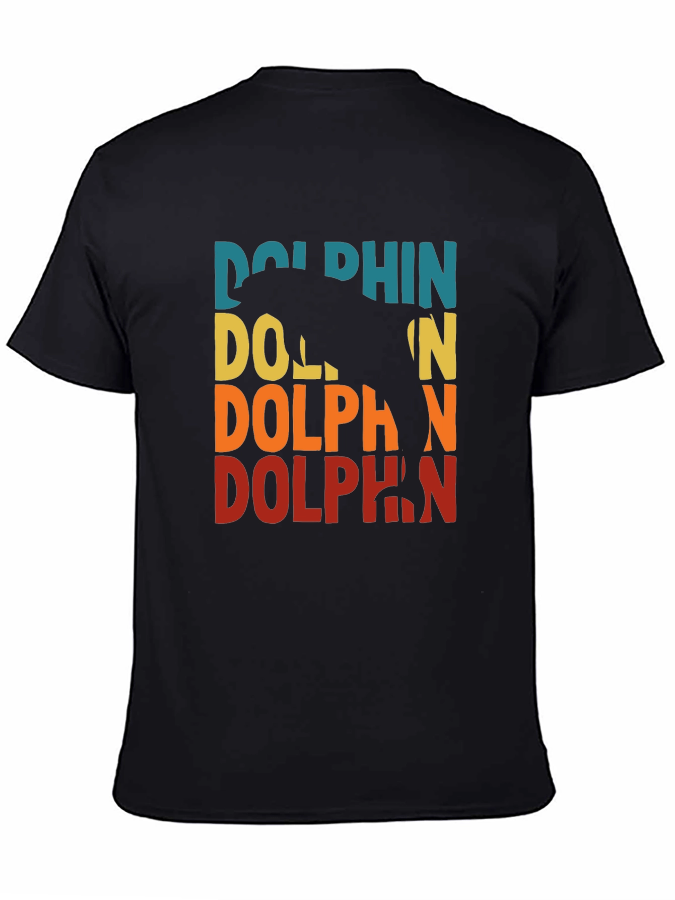 Retro Dolphin Graphic T-Shirt