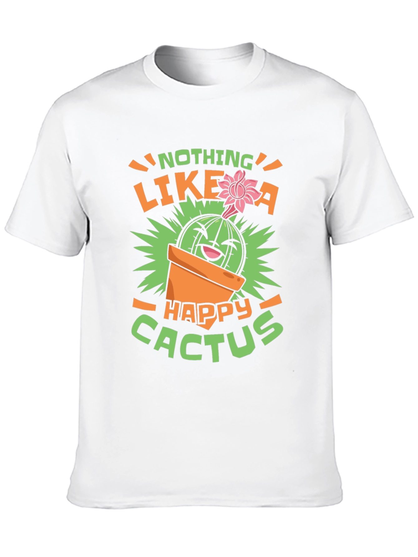 Funny Happy Cactus Graphic Tee