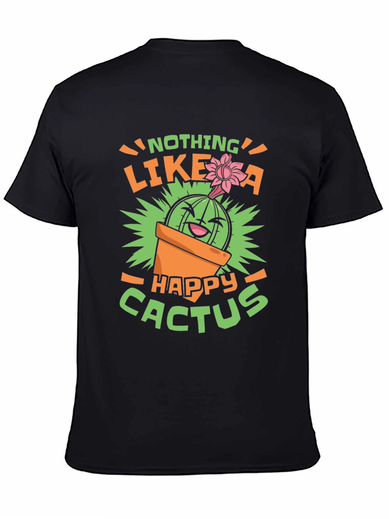 Funny Happy Cactus Graphic Tee