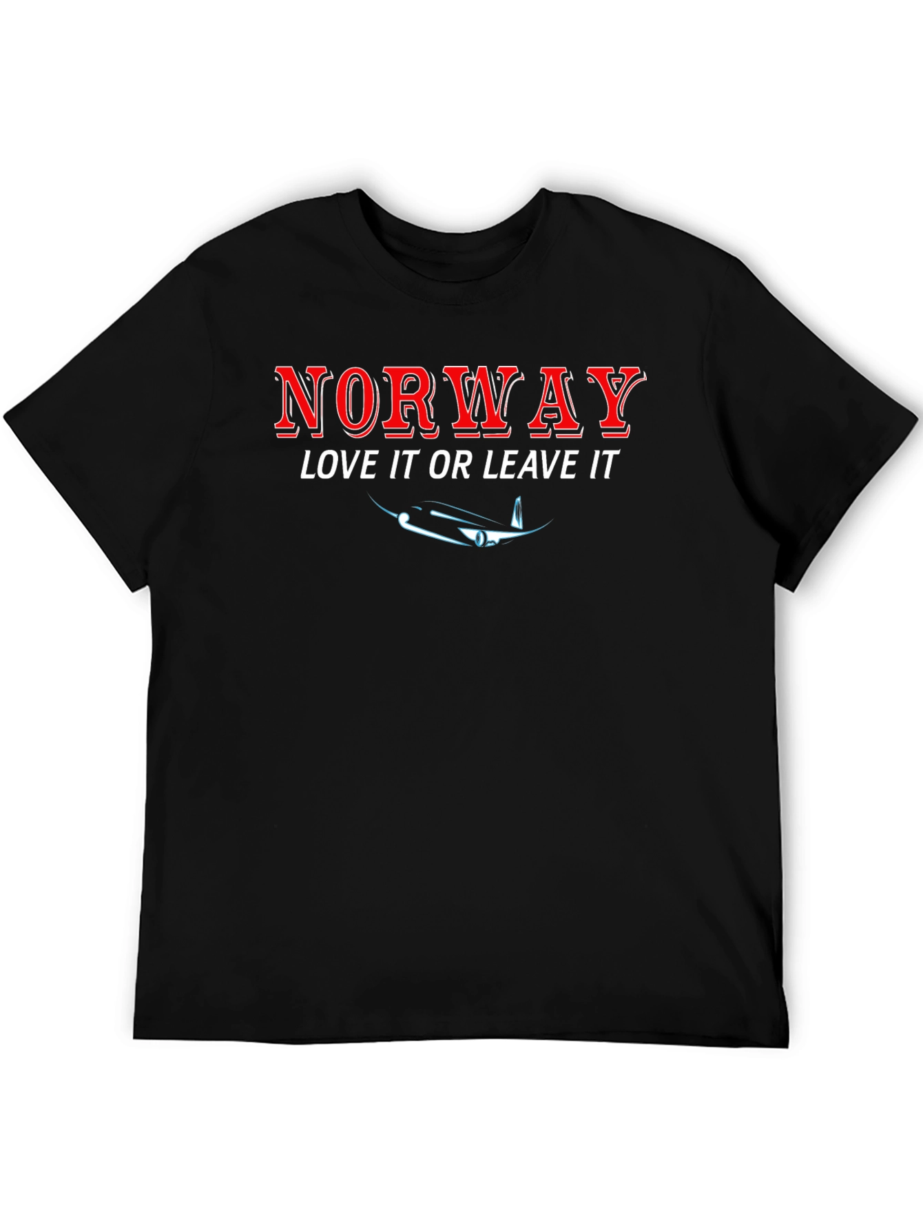 Norway T-Shirt Love It Or Leave It