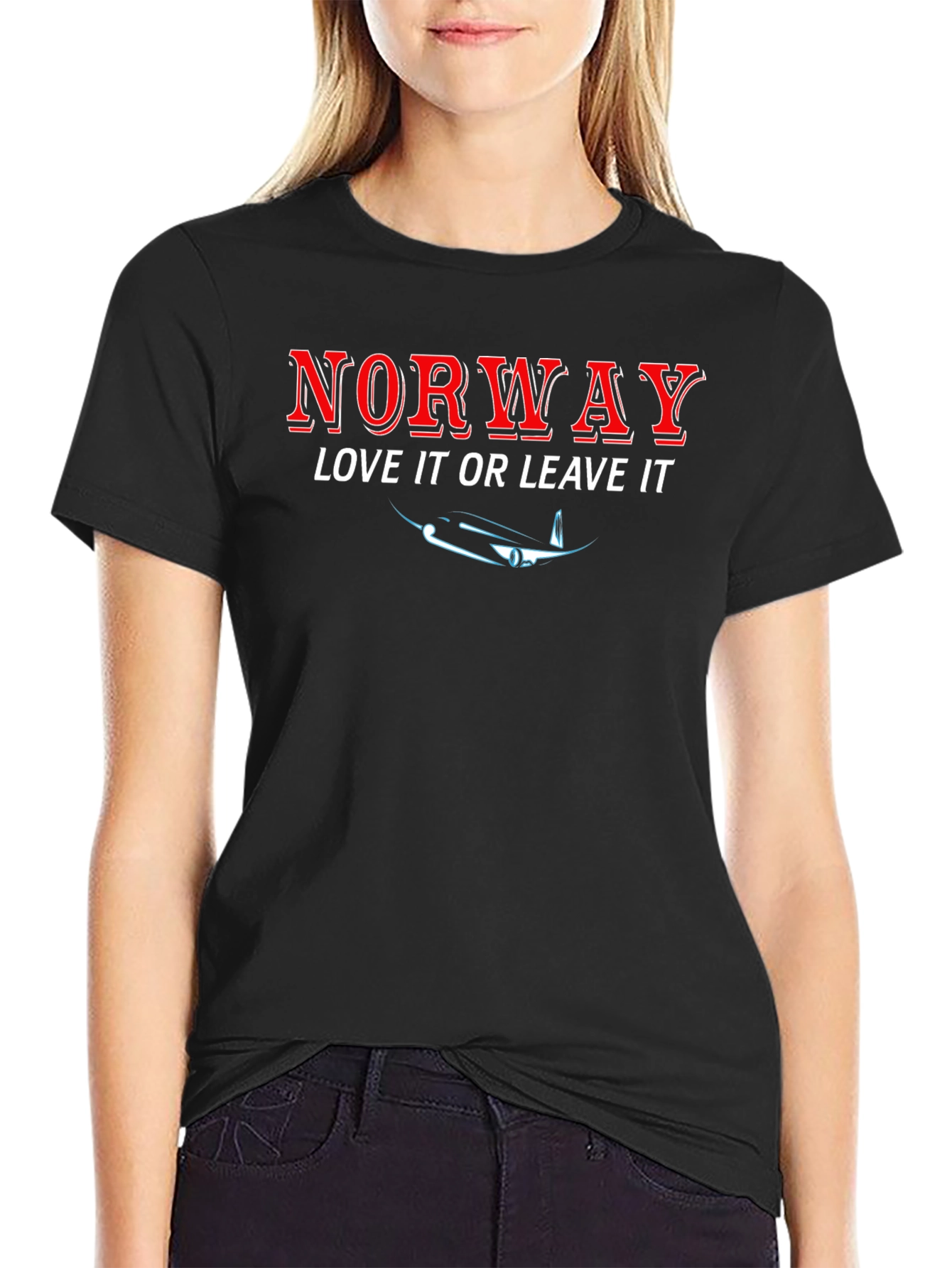 Norway T-Shirt Love It Or Leave It