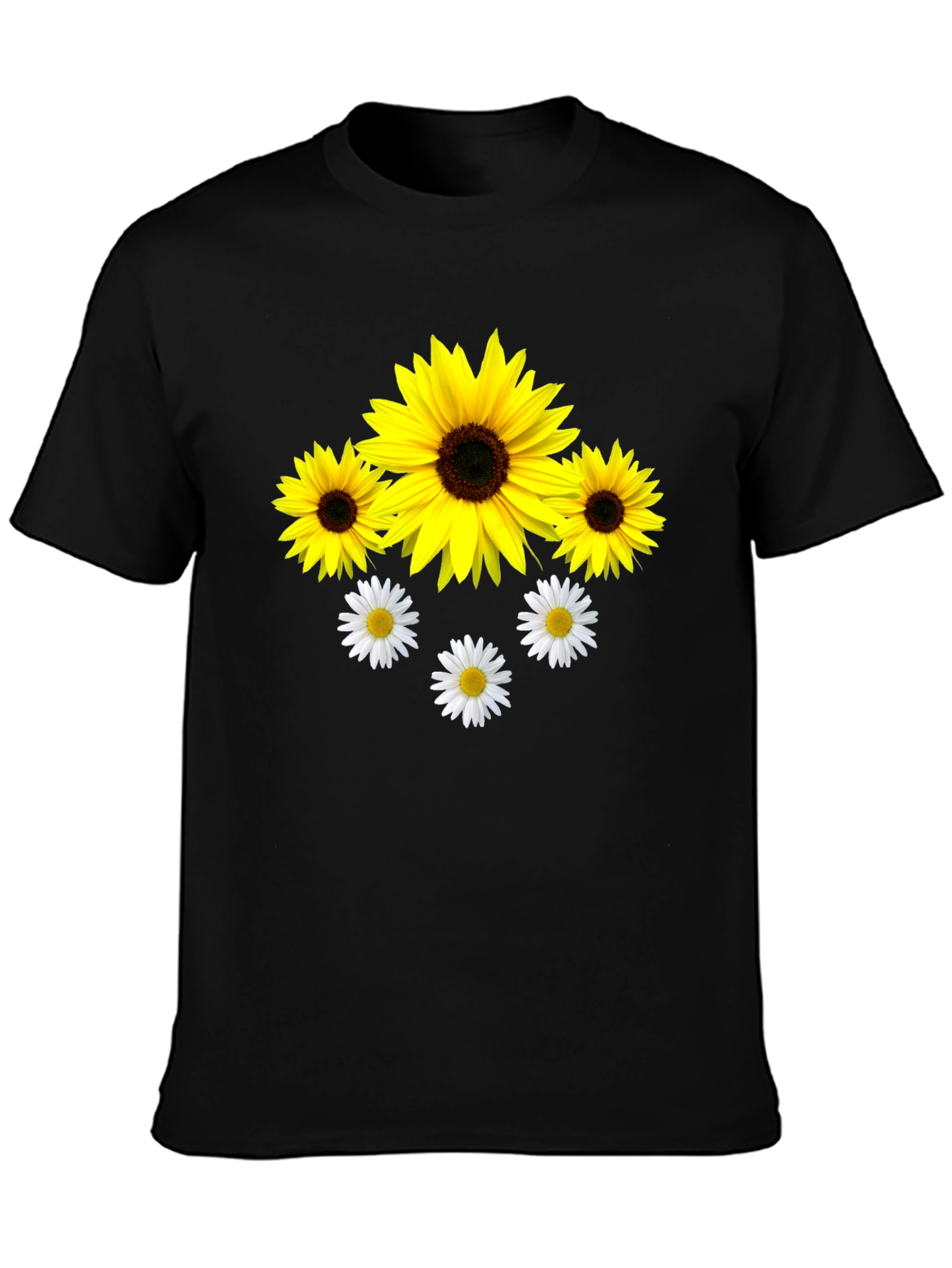 Sunflower and Daisy Graphic Tee - Unisex