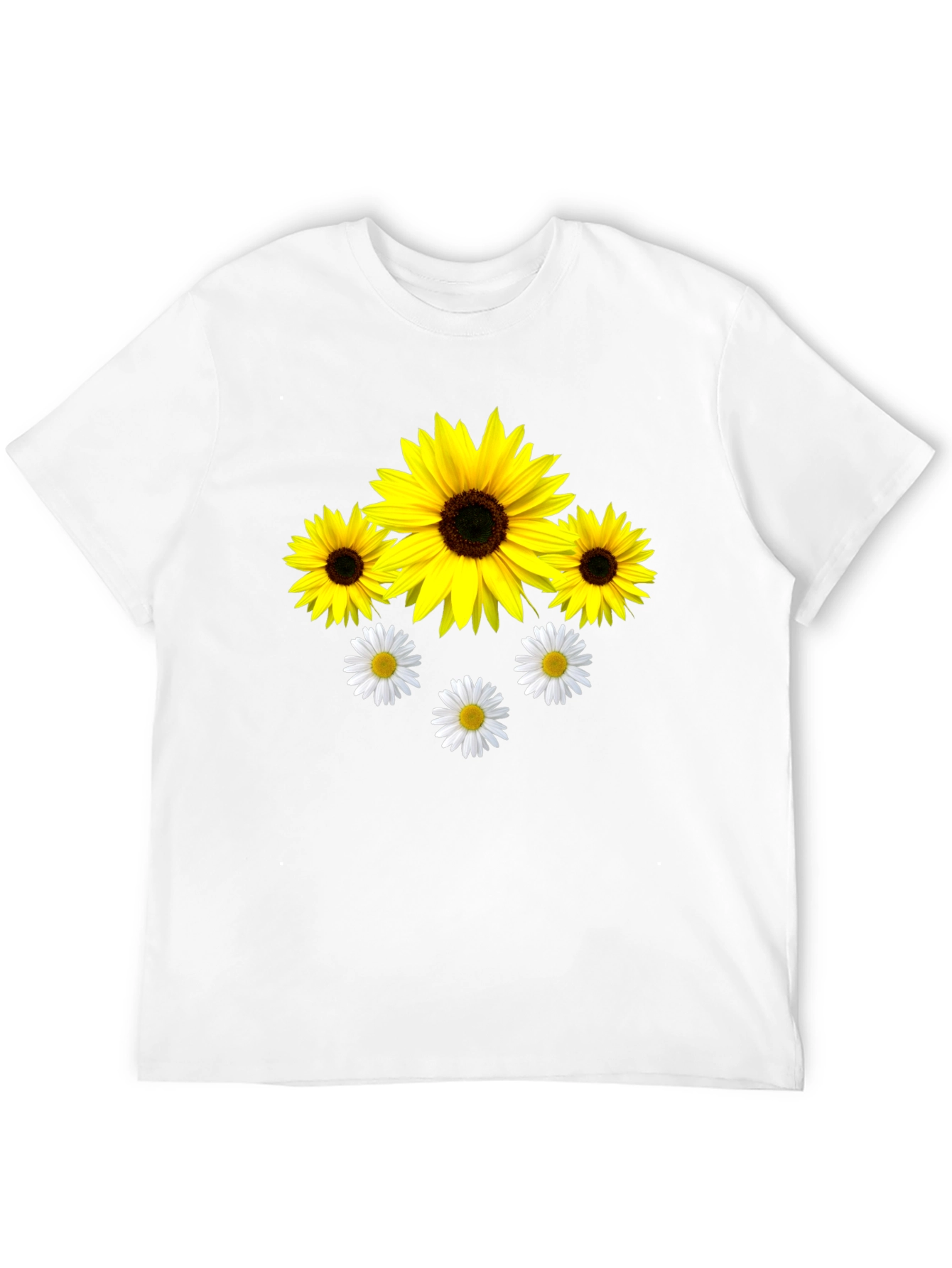 Sunflower and Daisy Graphic Tee - Unisex
