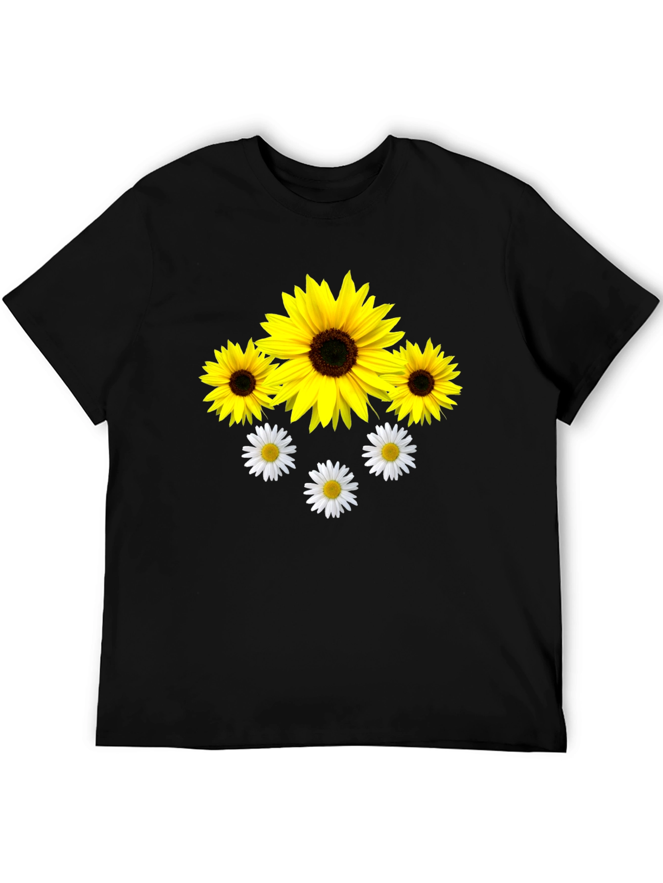 Sunflower and Daisy Graphic Tee - Unisex