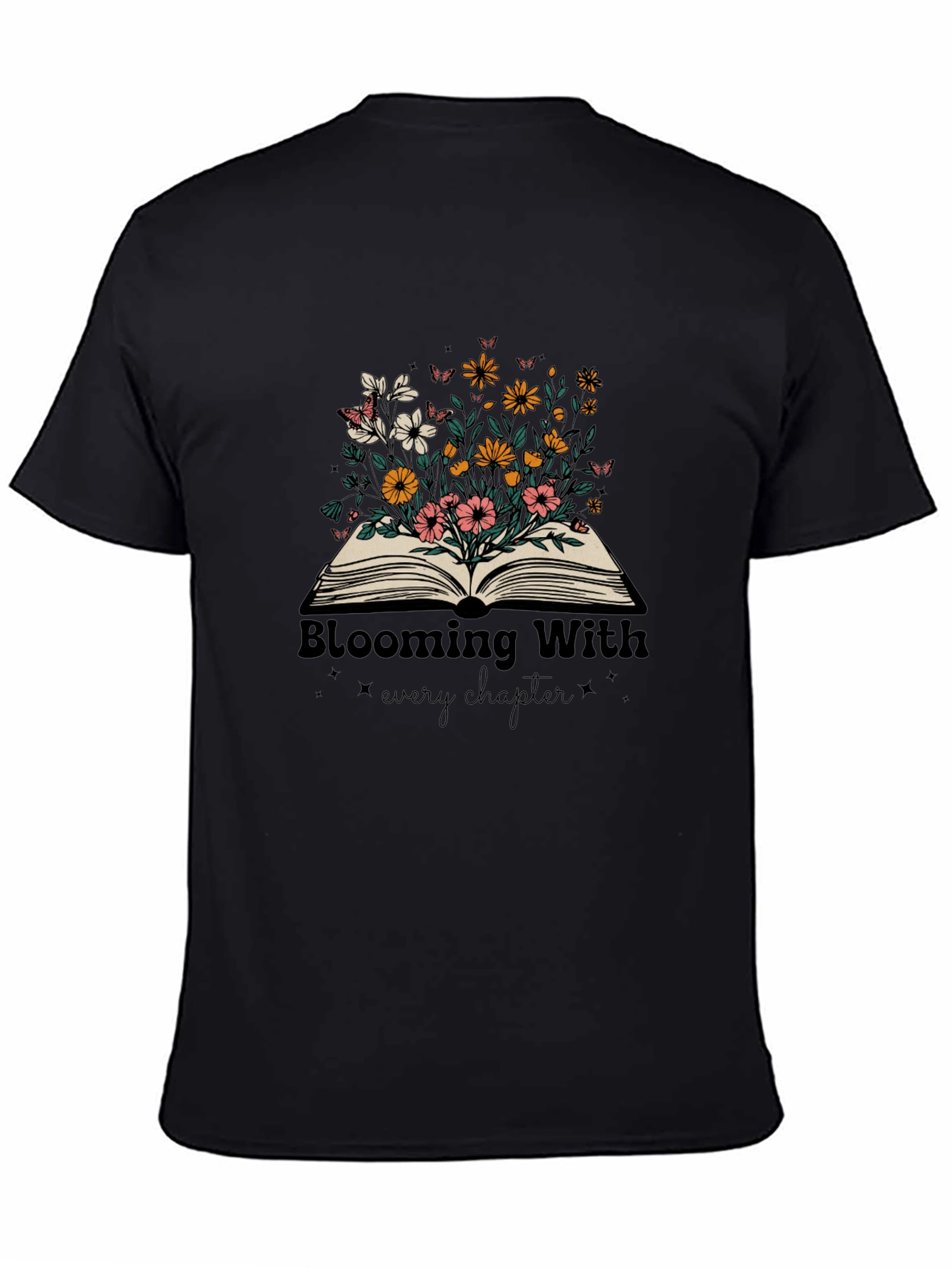 Blooming With Every Chapter Graphic Tee