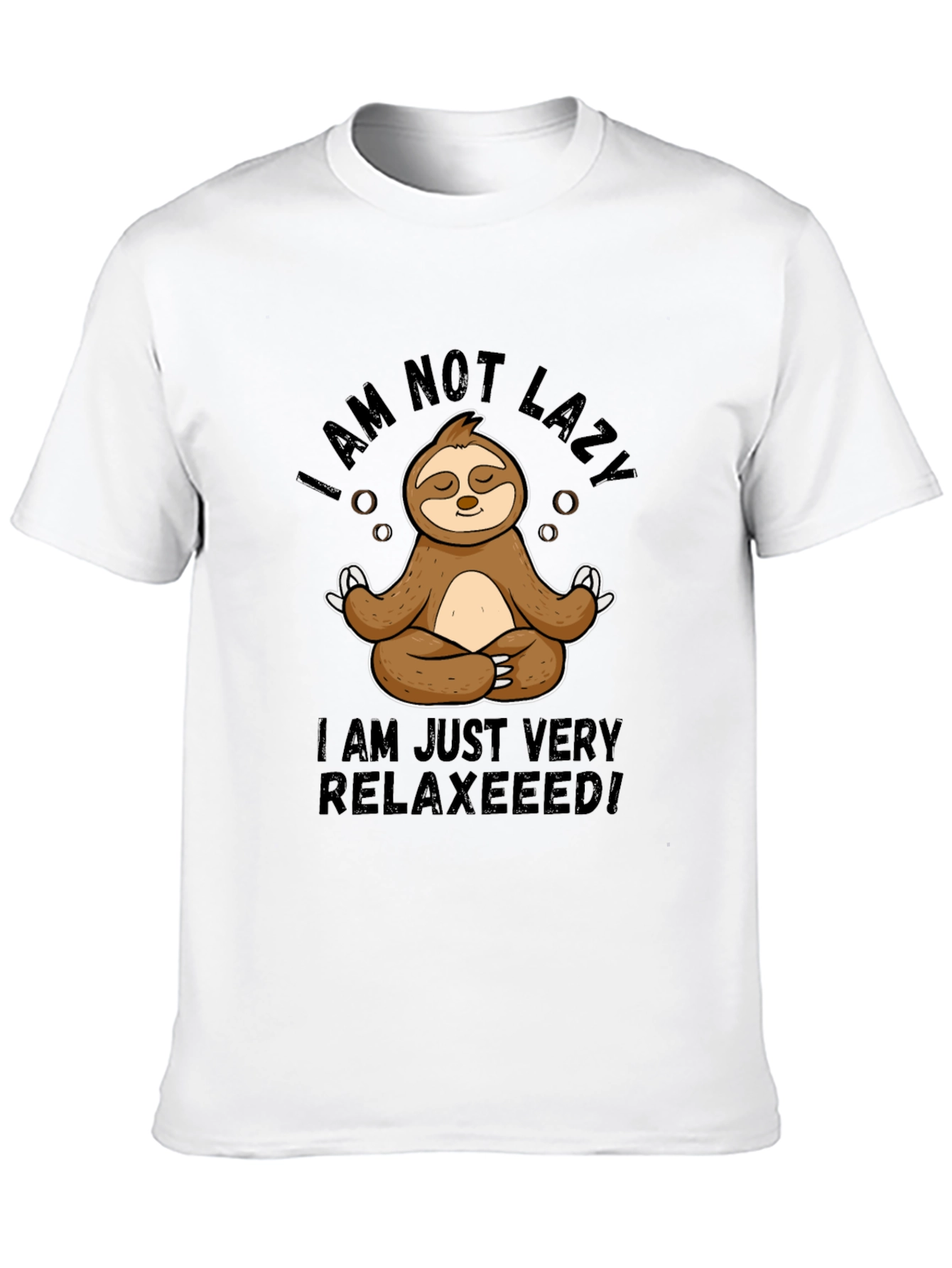 Relaxed Sloth T-Shirt - Funny Graphic Tee