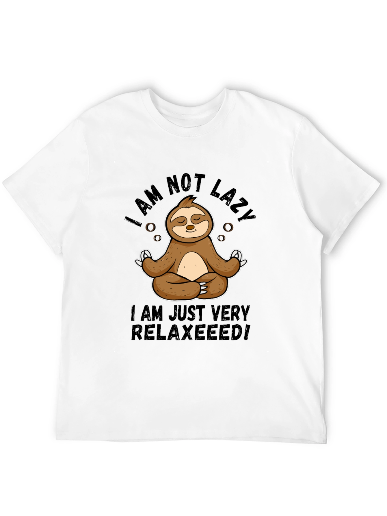 Relaxed Sloth T-Shirt - Funny Graphic Tee