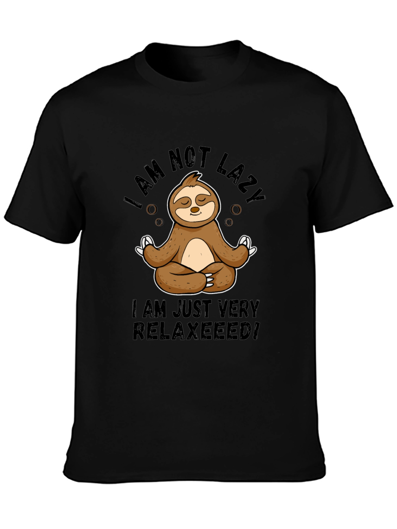 Relaxed Sloth T-Shirt - Funny Graphic Tee