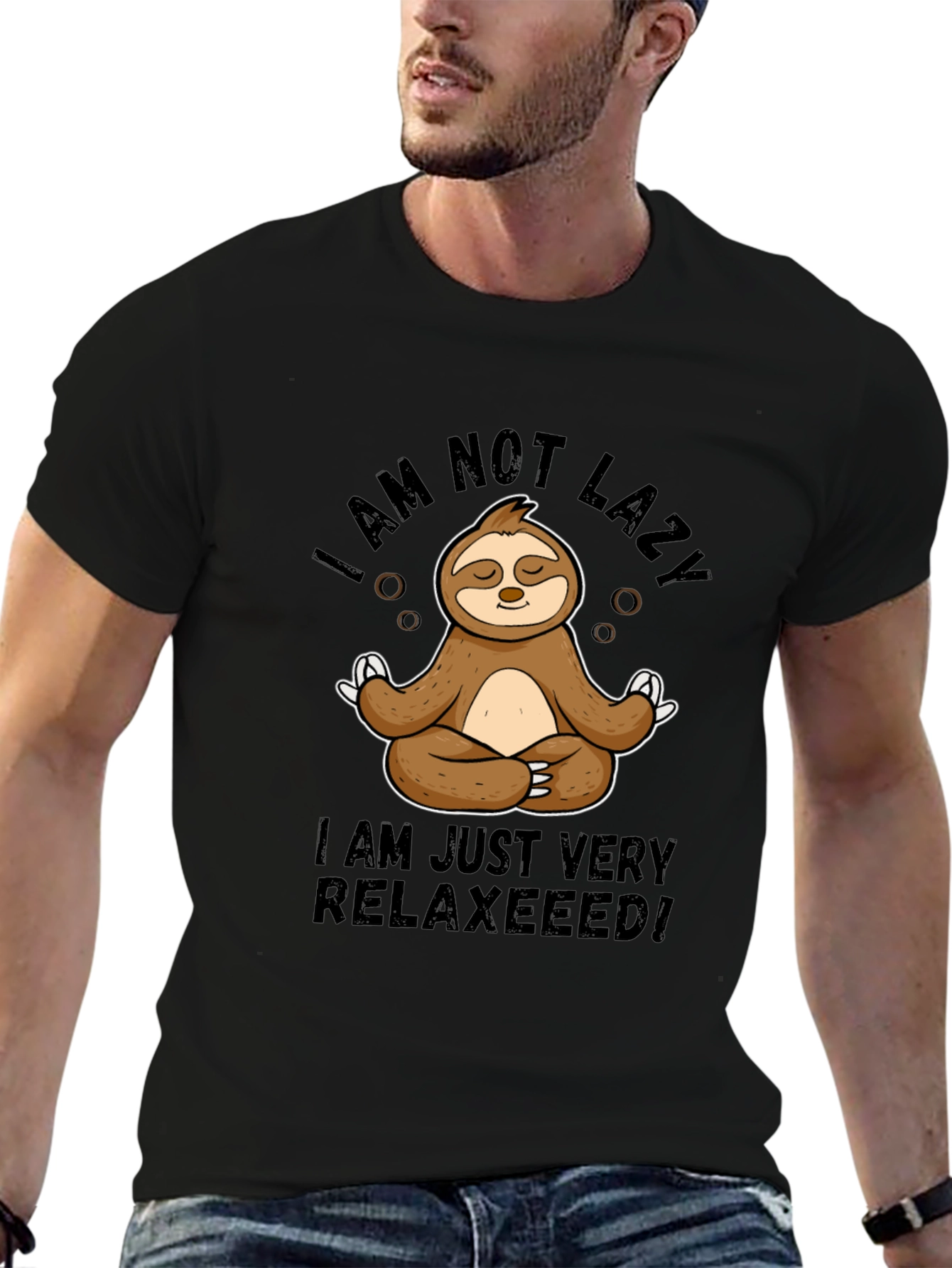 Relaxed Sloth T-Shirt - Funny Graphic Tee