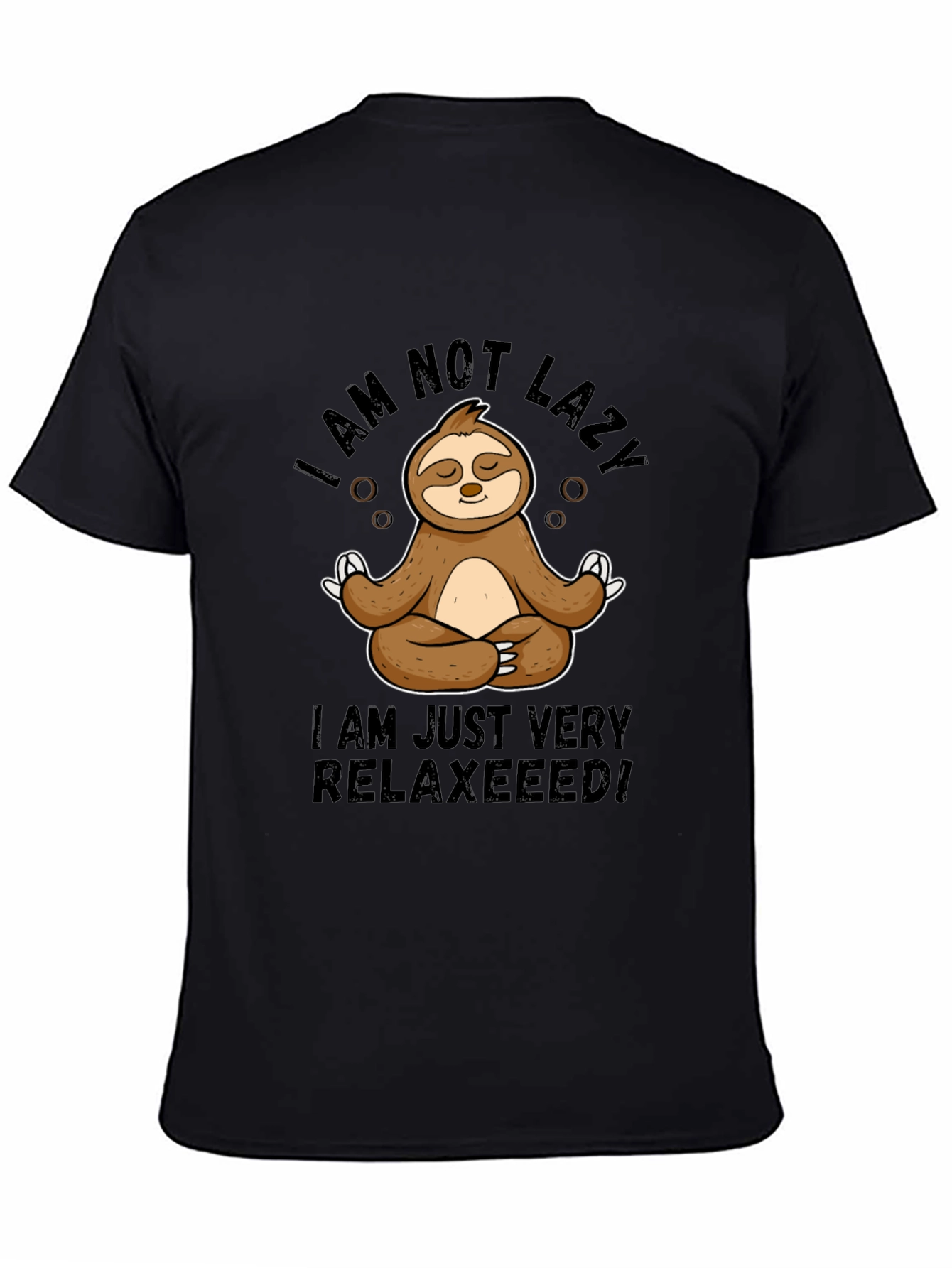 Relaxed Sloth T-Shirt - Funny Graphic Tee