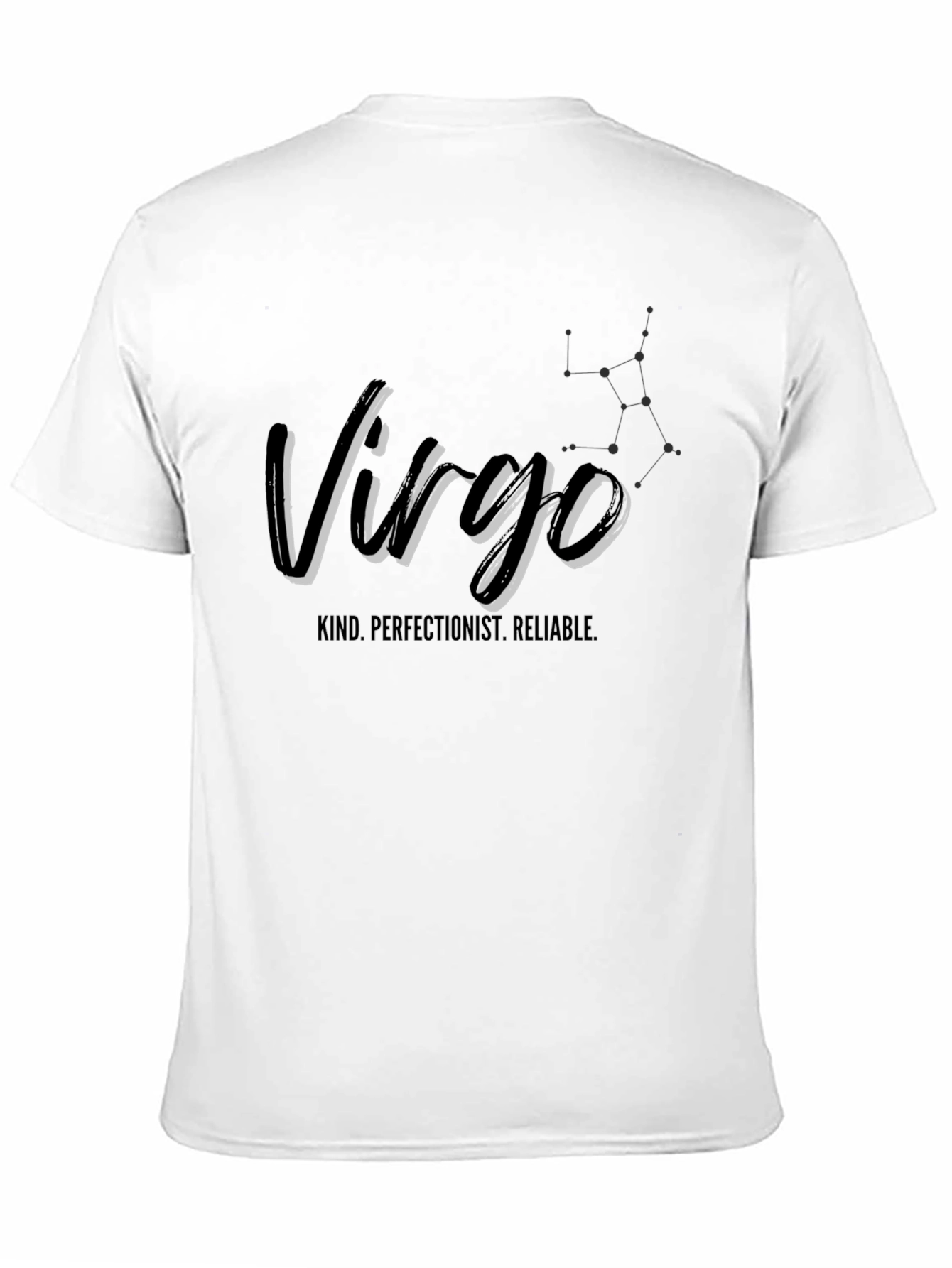 Virgo Zodiac T-Shirt - Kind Perfectionist Reliable