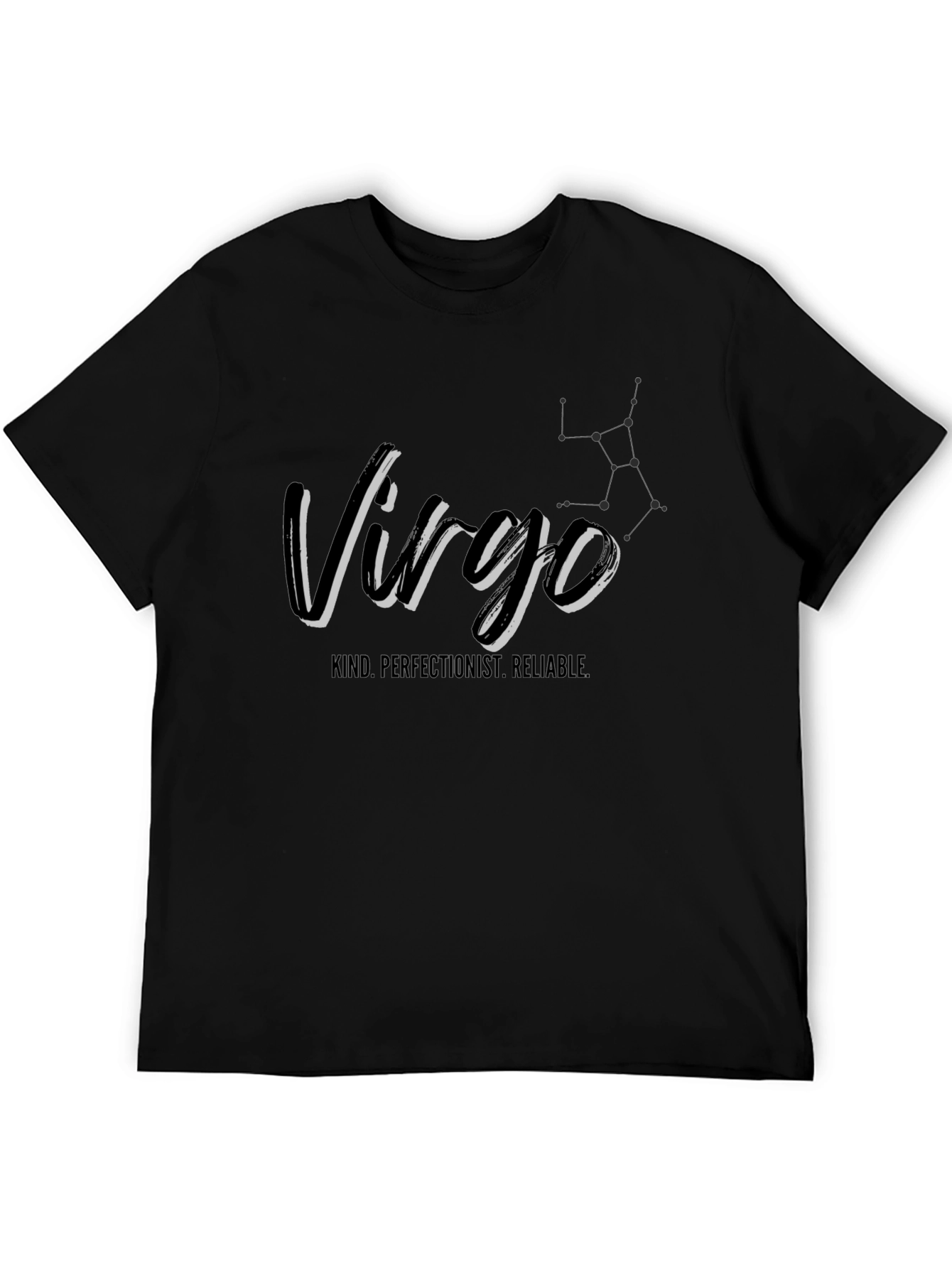 Virgo Zodiac T-Shirt - Kind Perfectionist Reliable