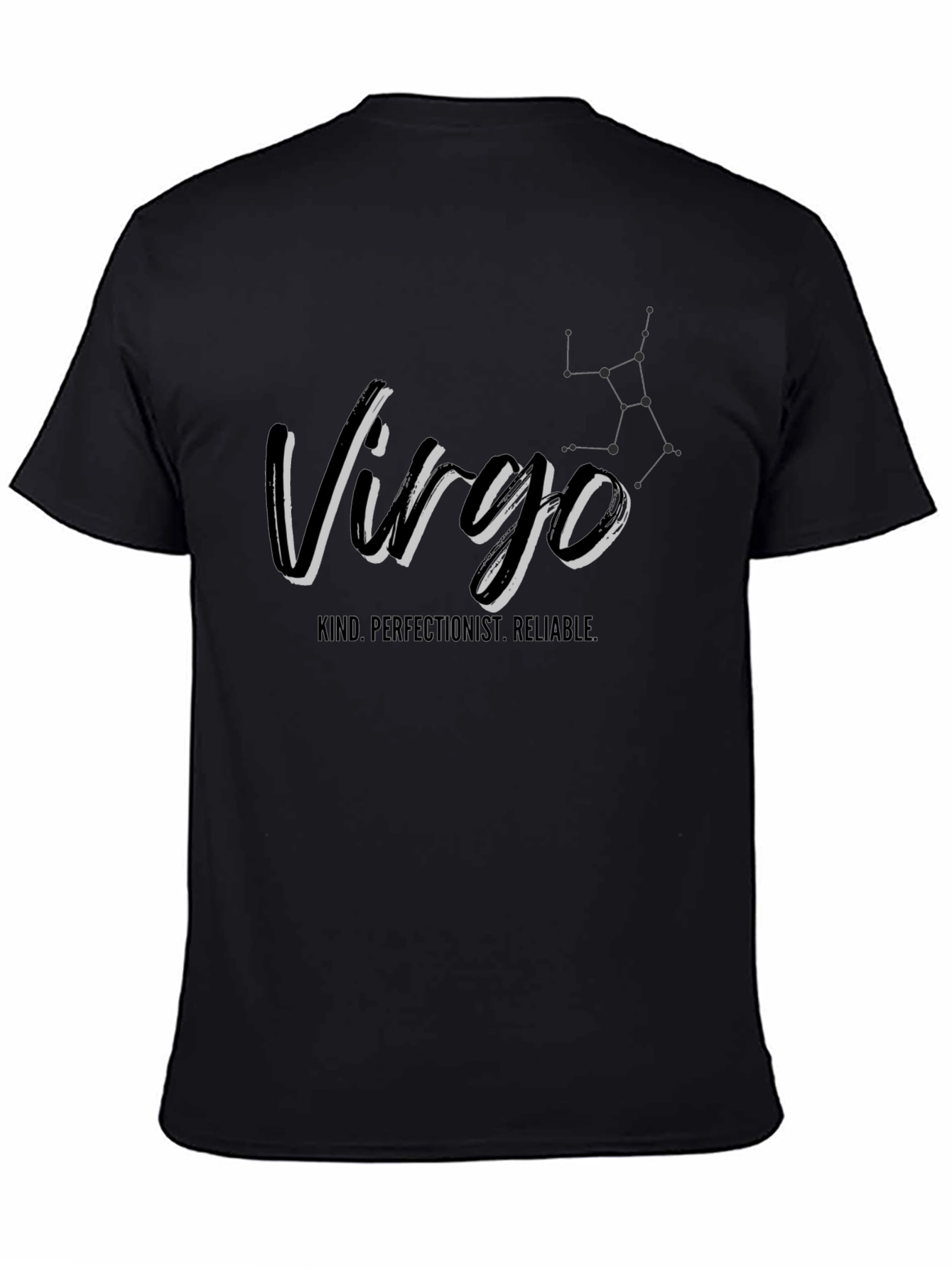 Virgo Zodiac T-Shirt - Kind Perfectionist Reliable