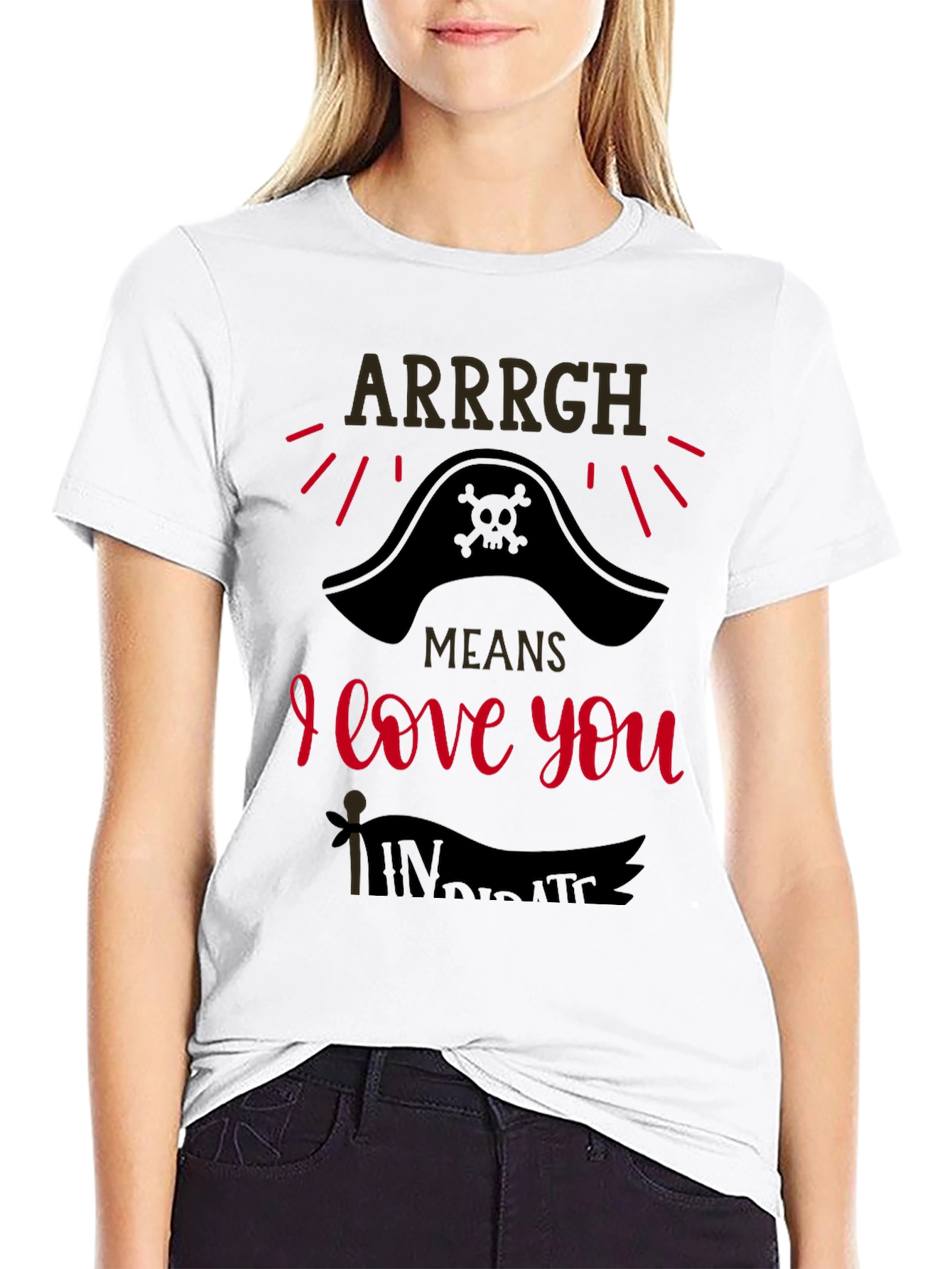 Arrrgh Means I Love You Pirate T-Shirt