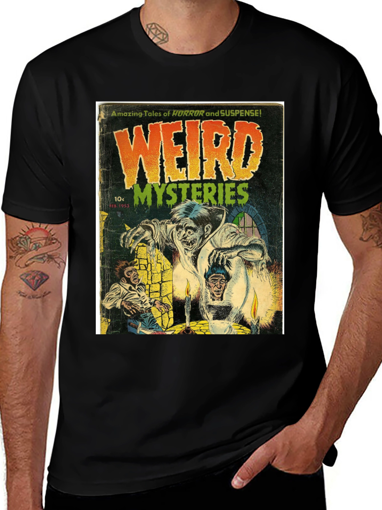 Weird Mysteries Comic T-Shirt