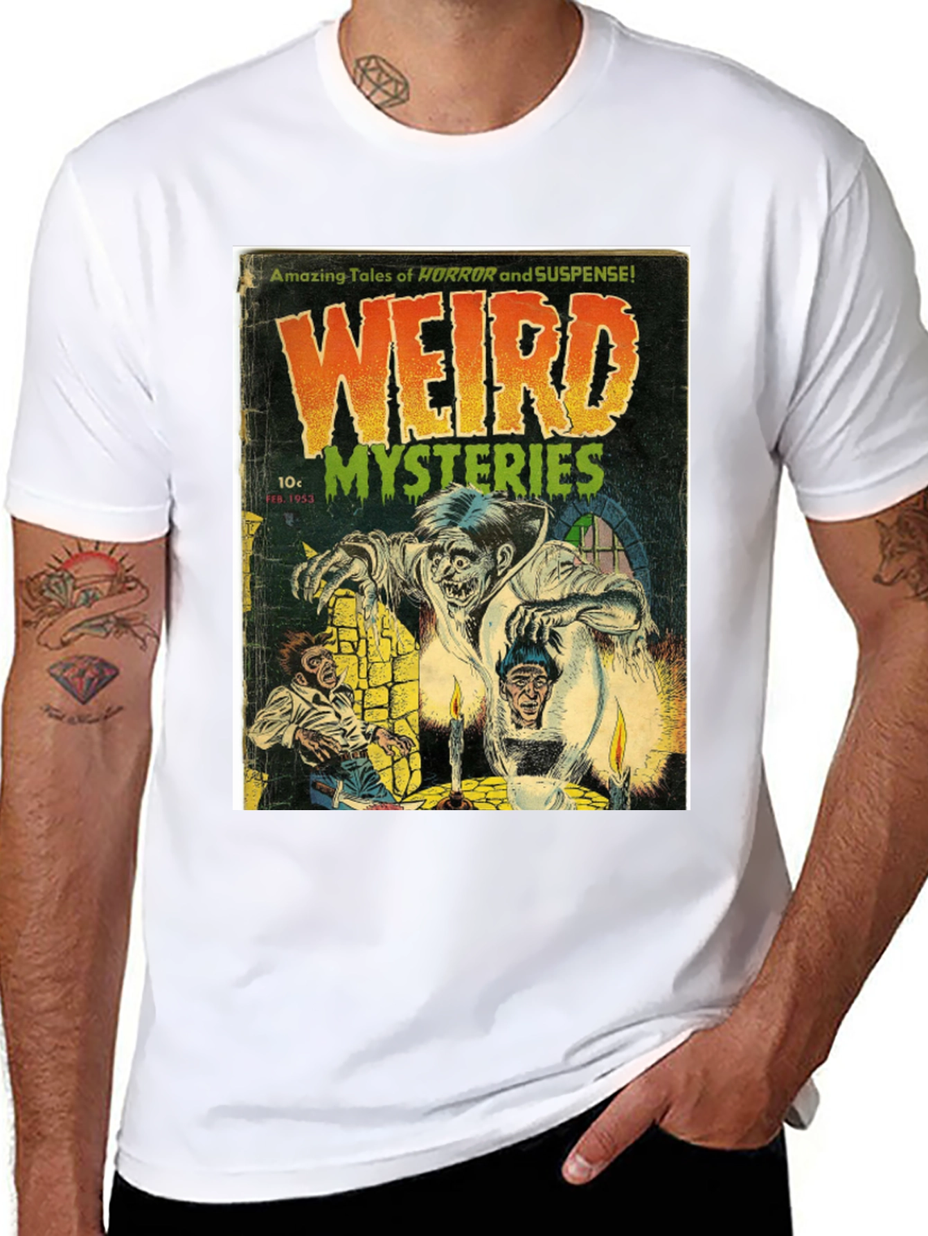 Weird Mysteries Comic T-Shirt