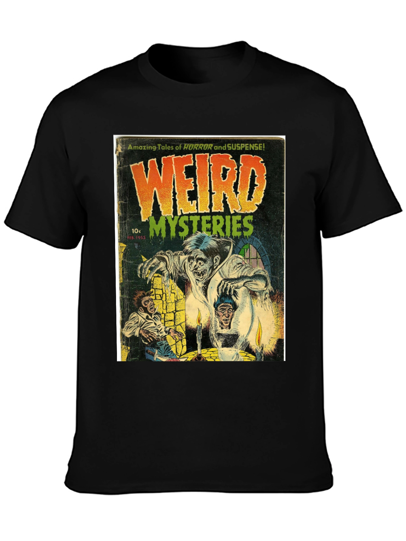 Weird Mysteries Comic T-Shirt