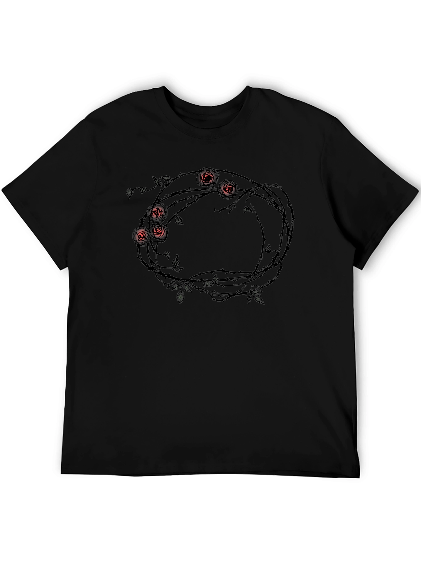 Rose Vine Graphic T-Shirt