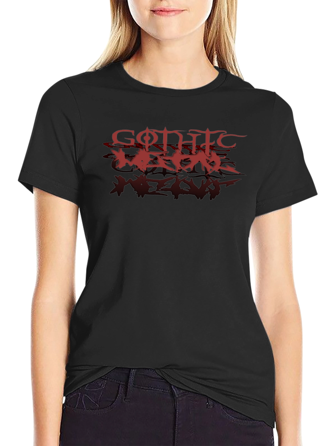 Gothic Metal T-Shirt - Dark Graphic Tee