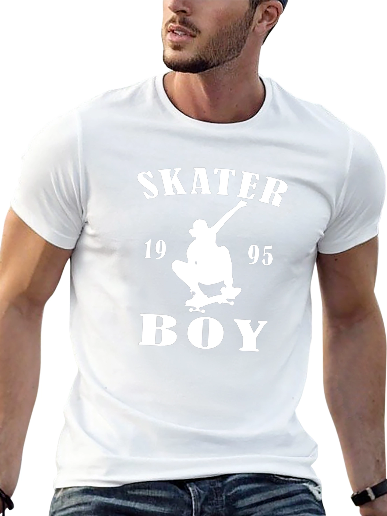 Skater Boy 1995 Graphic T-Shirt - Cool Design!