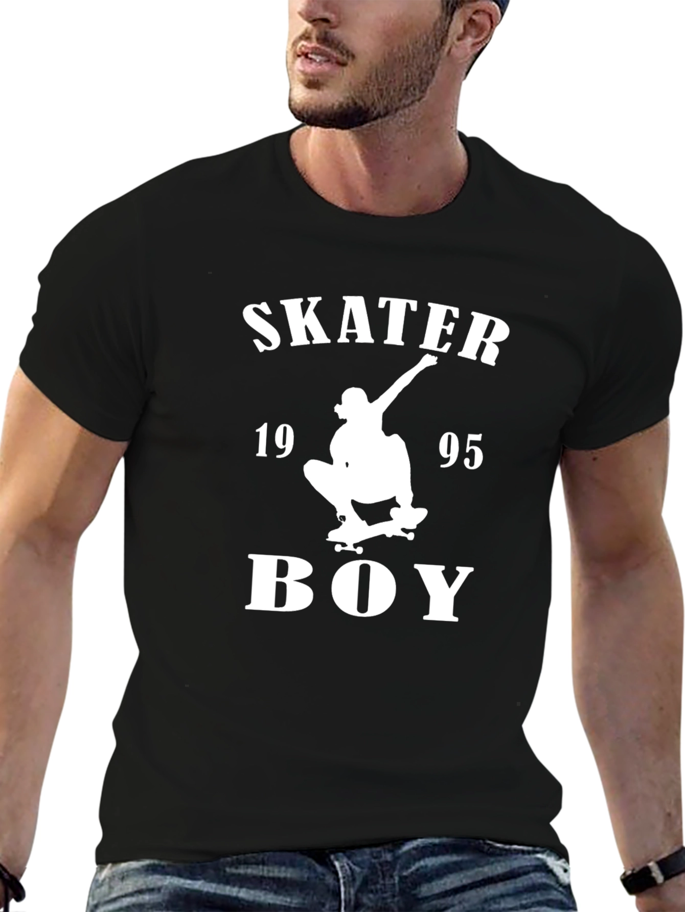 Skater Boy 1995 Graphic T-Shirt - Cool Design!
