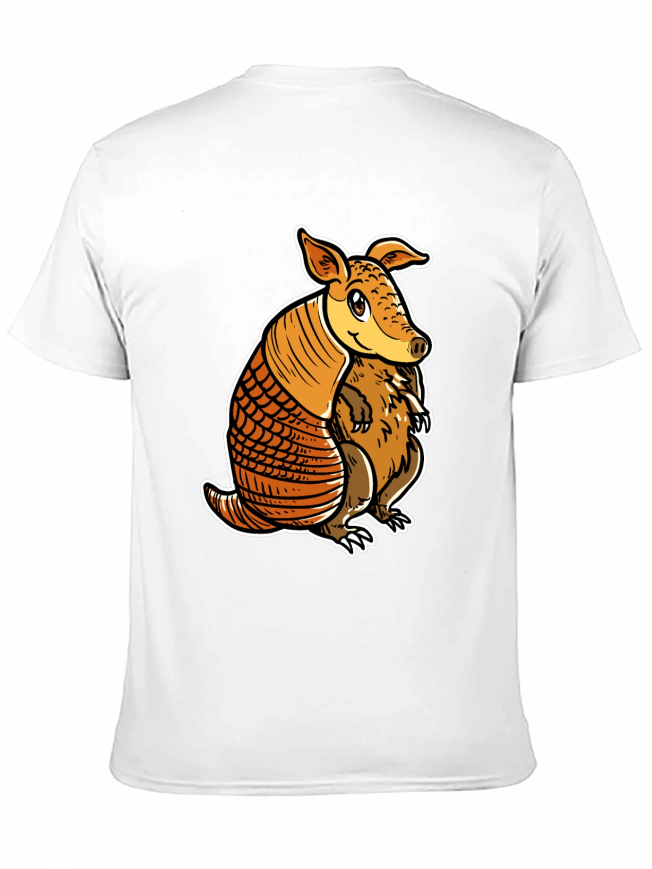 Armadillo Graphic Tee - Cute Animal Design