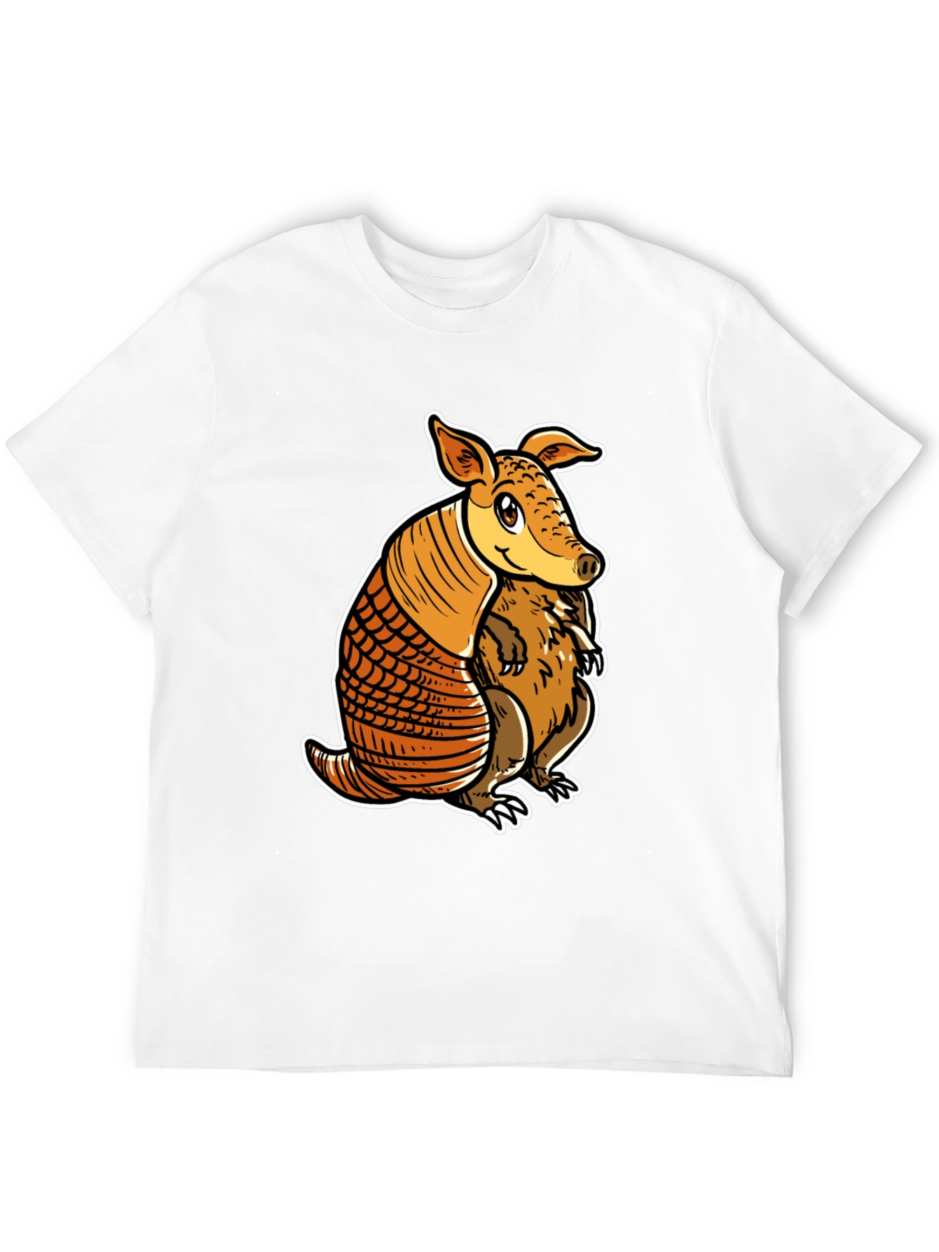 Armadillo Graphic Tee - Cute Animal Design