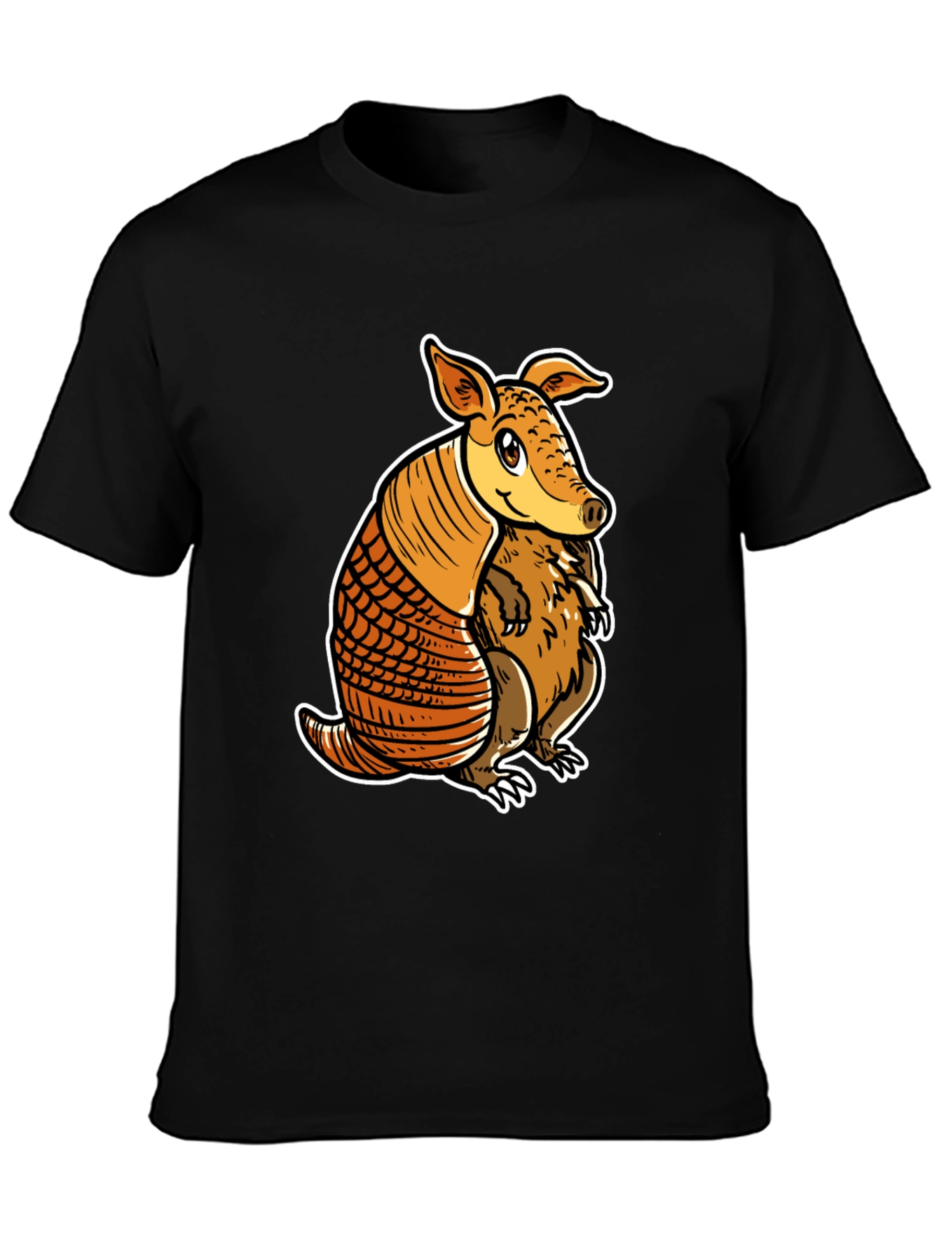 Armadillo Graphic Tee - Cute Animal Design