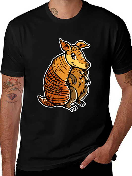 Armadillo Graphic Tee - Cute Animal Design