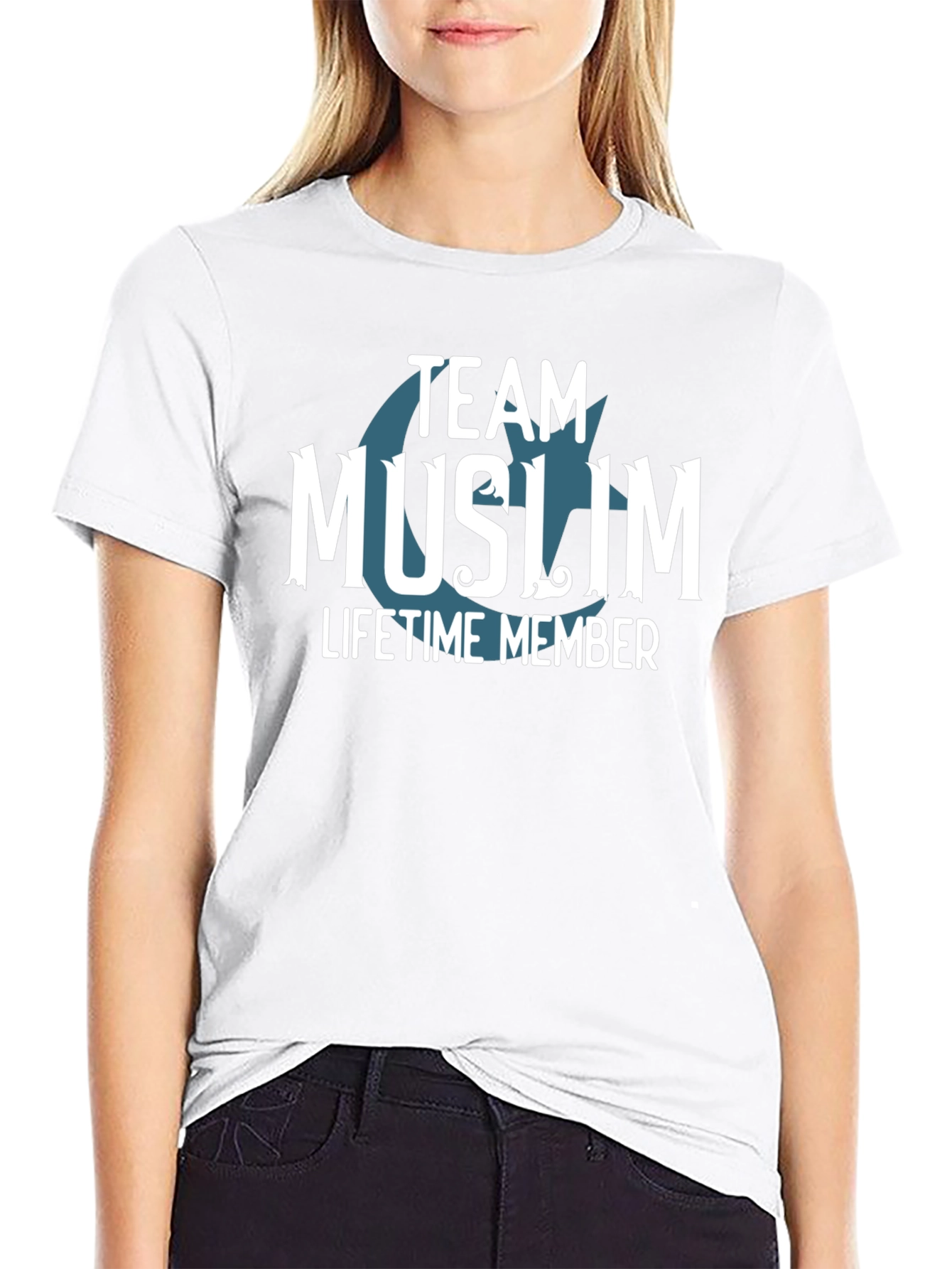 Team Muslim Lifetime Member Graphic Tee