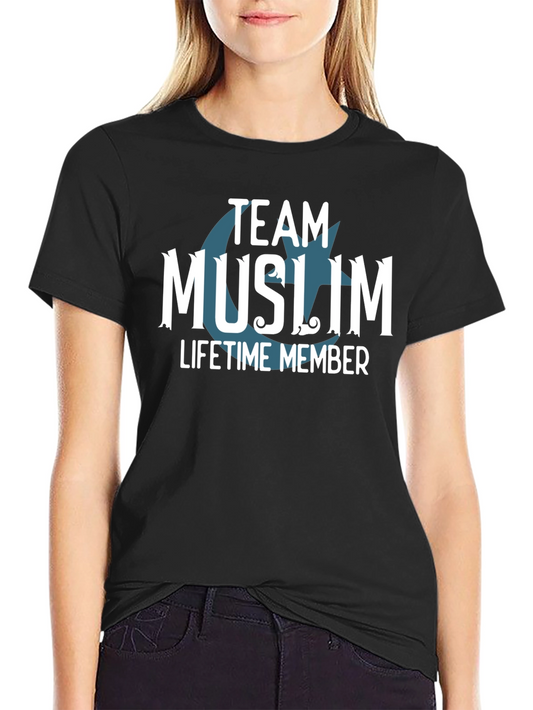 Team Muslim Lifetime Member Graphic Tee