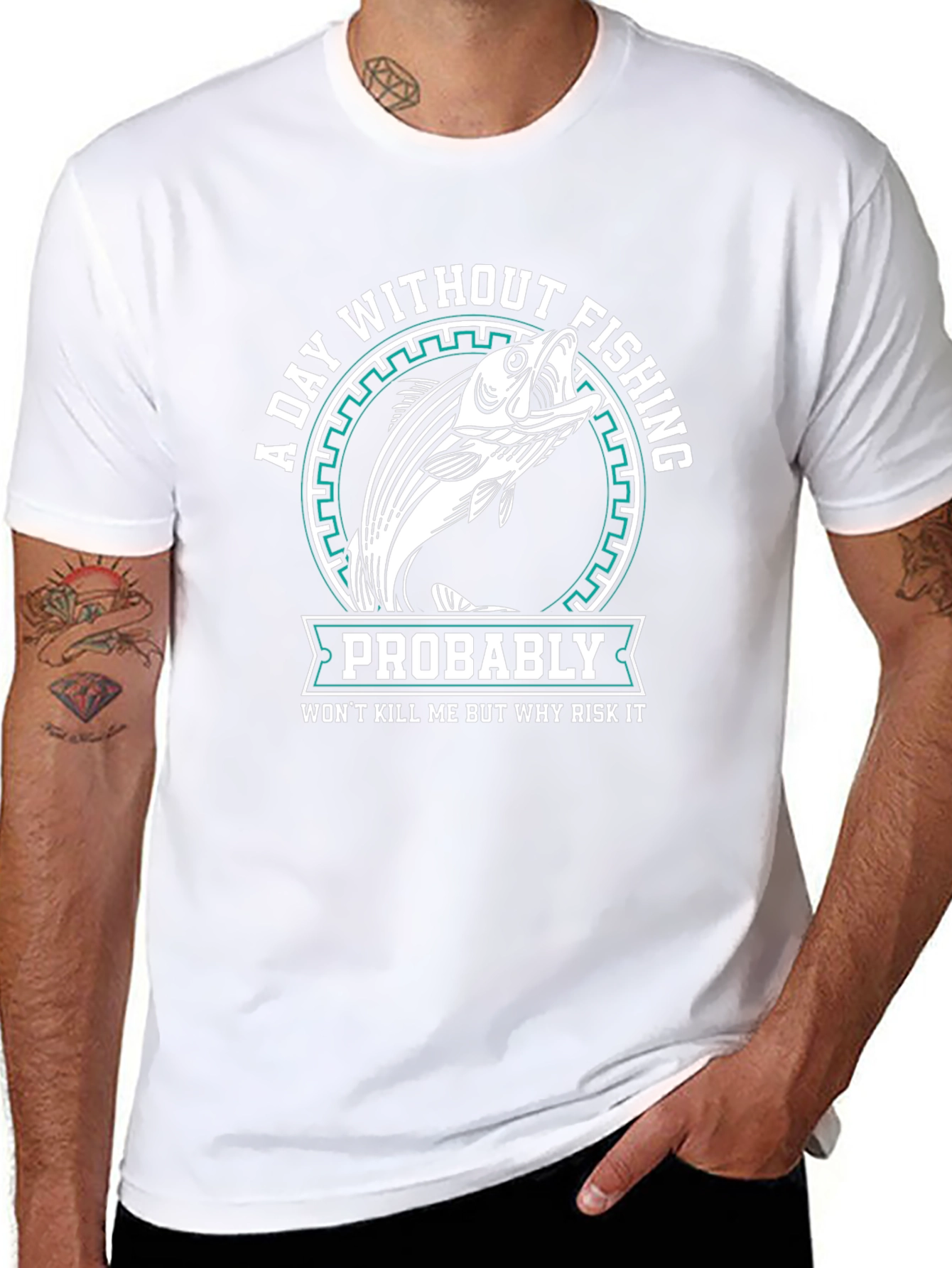 Fishing T-Shirt - A Day Without Fishing