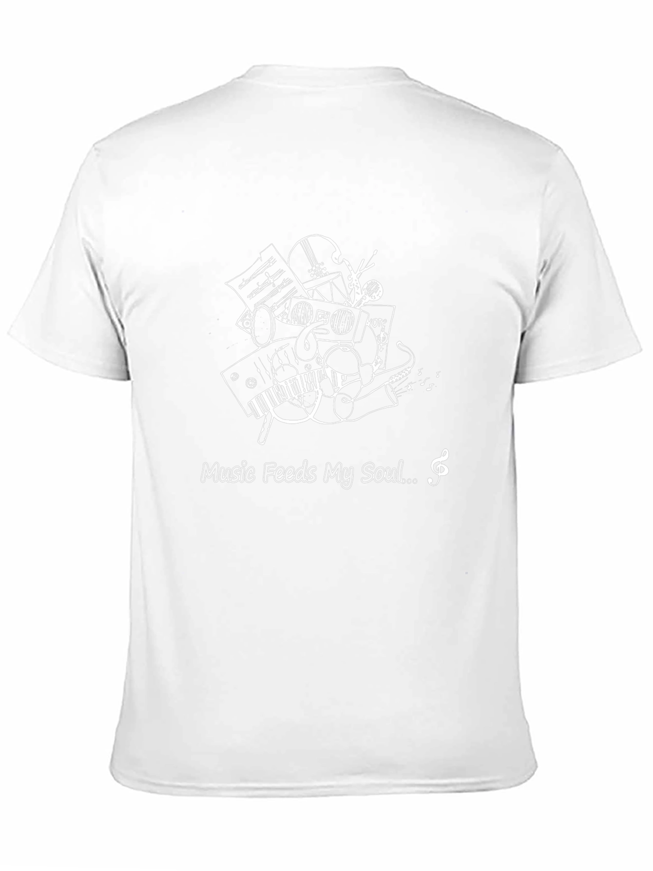 Music Feeds My Soul Graphic Tee
