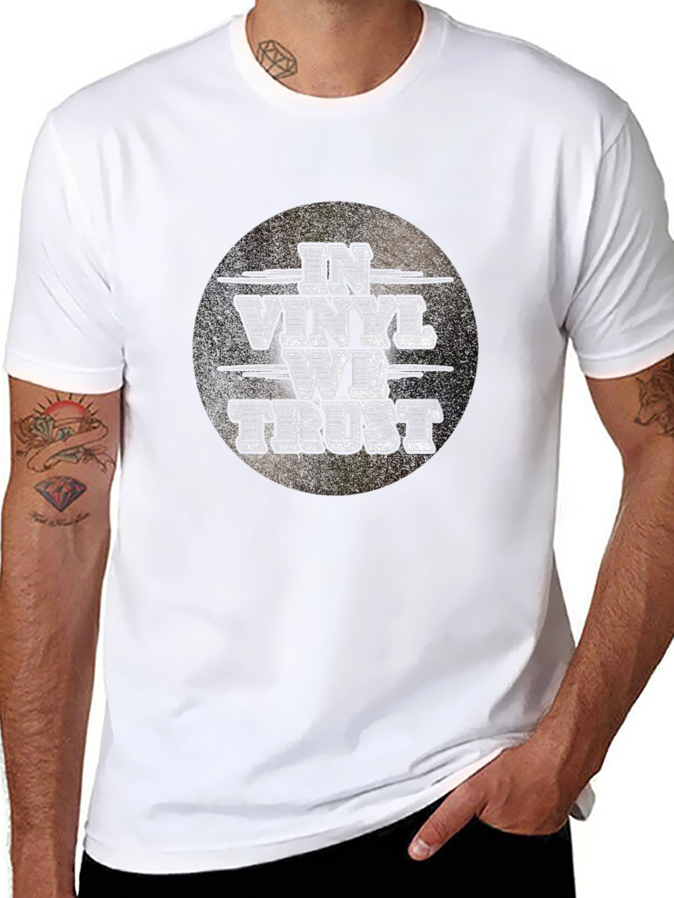 In Vinyl We Trust Graphic Tee