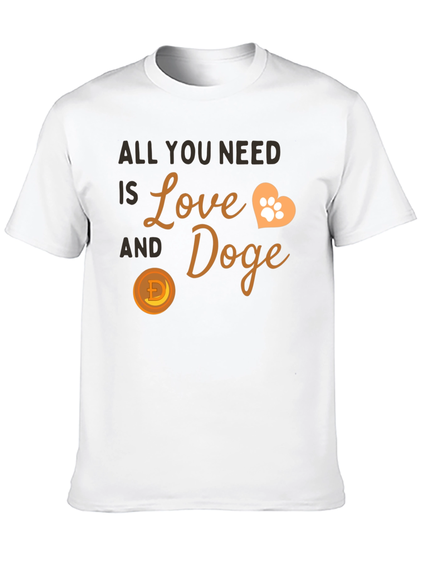 All You Need Is Love And Doge T-Shirt