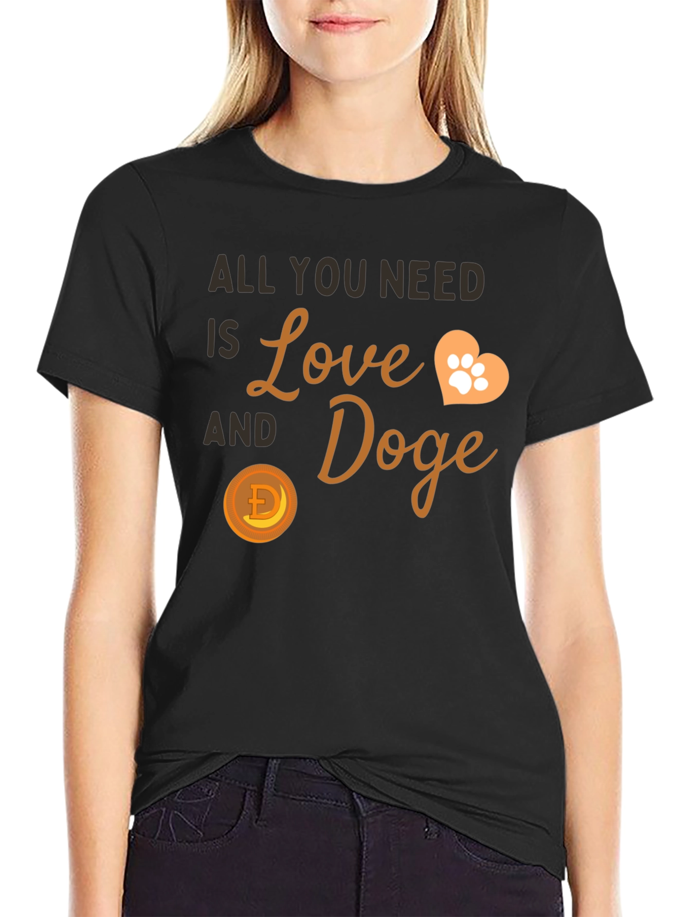 All You Need Is Love And Doge T-Shirt