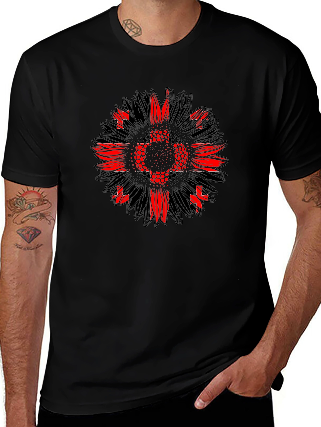 Floral Maryland Flag T-Shirt