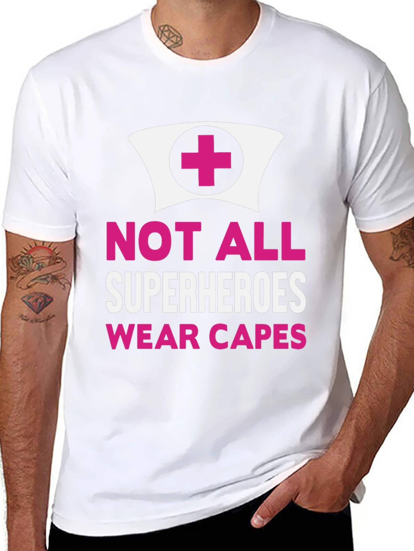 Not All Superheroes Nurse T-Shirt
