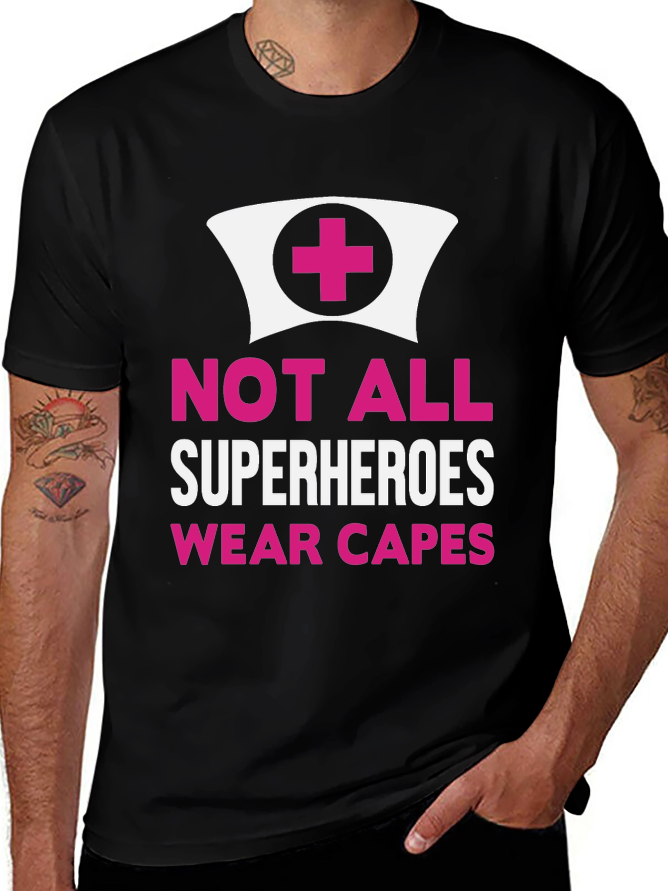Not All Superheroes Nurse T-Shirt
