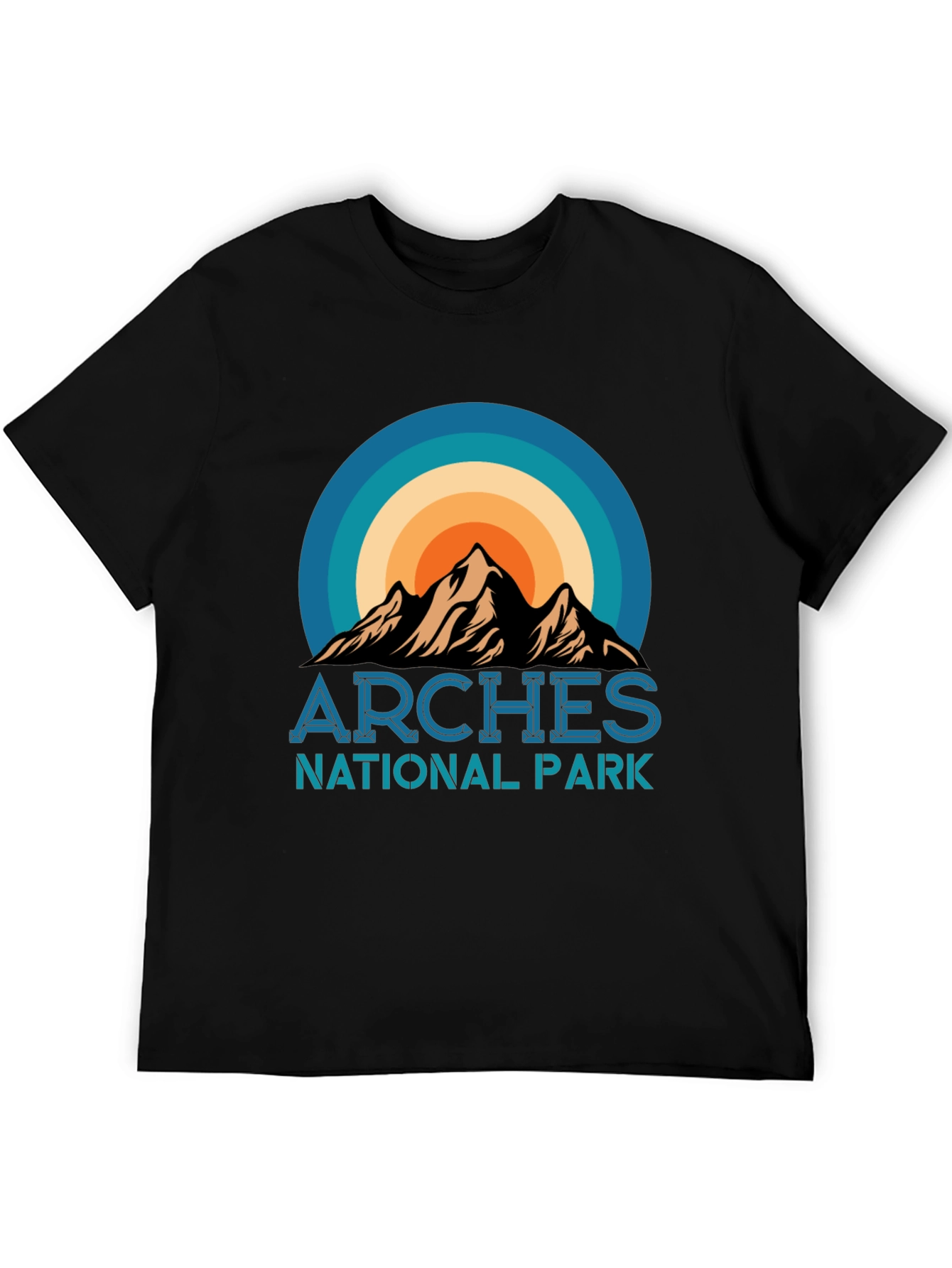 Arches National Park Graphic Tee - Retro Style