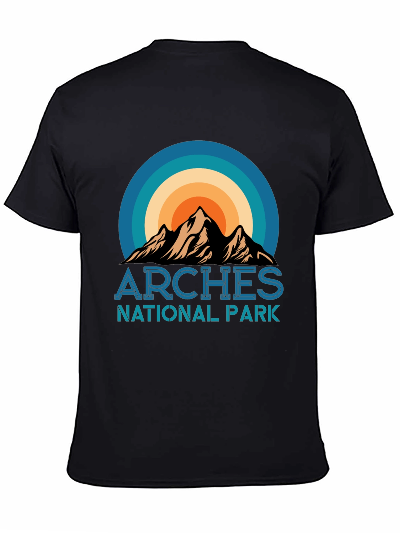 Arches National Park Graphic Tee - Retro Style