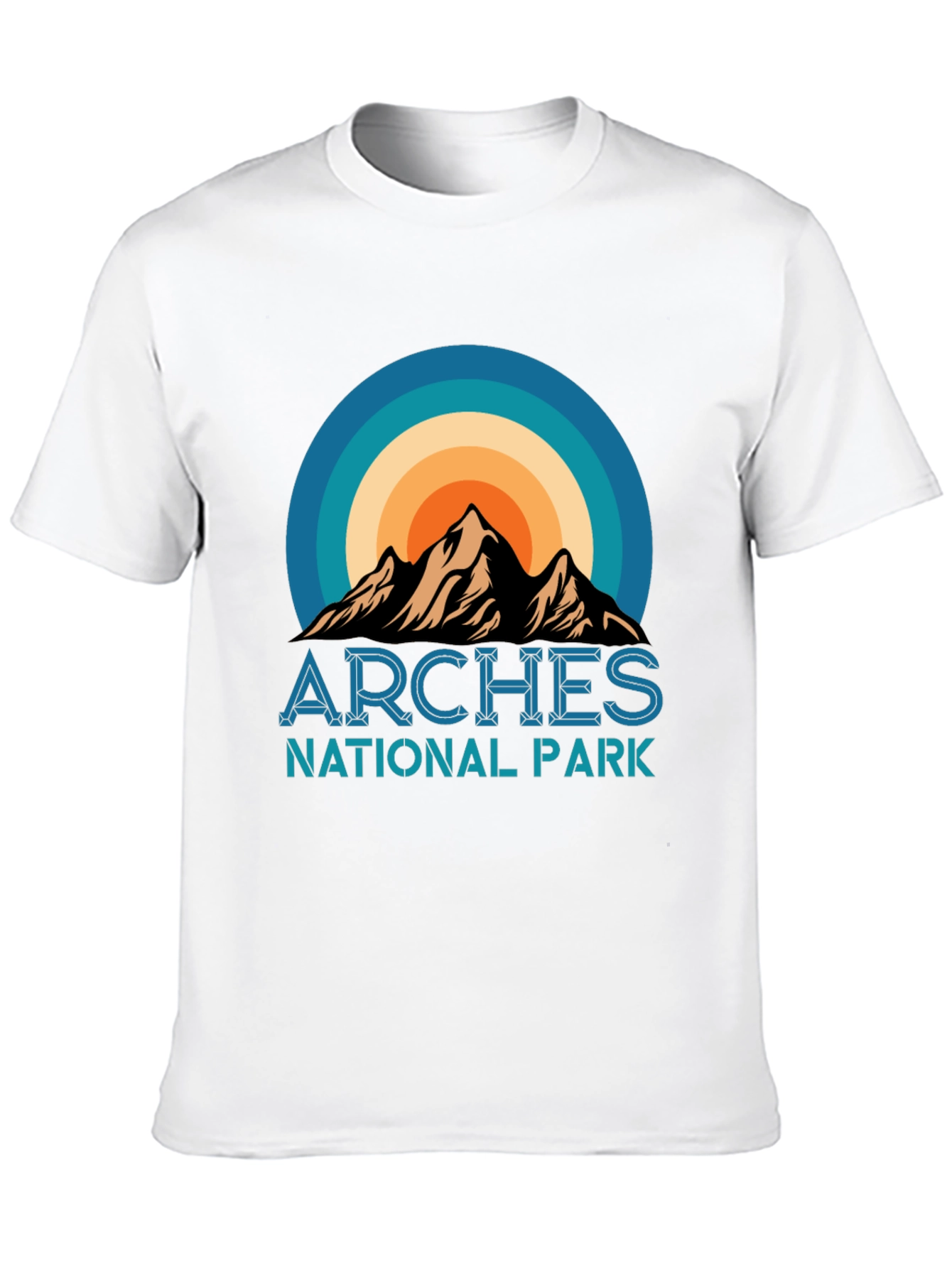 Arches National Park Graphic Tee - Retro Style