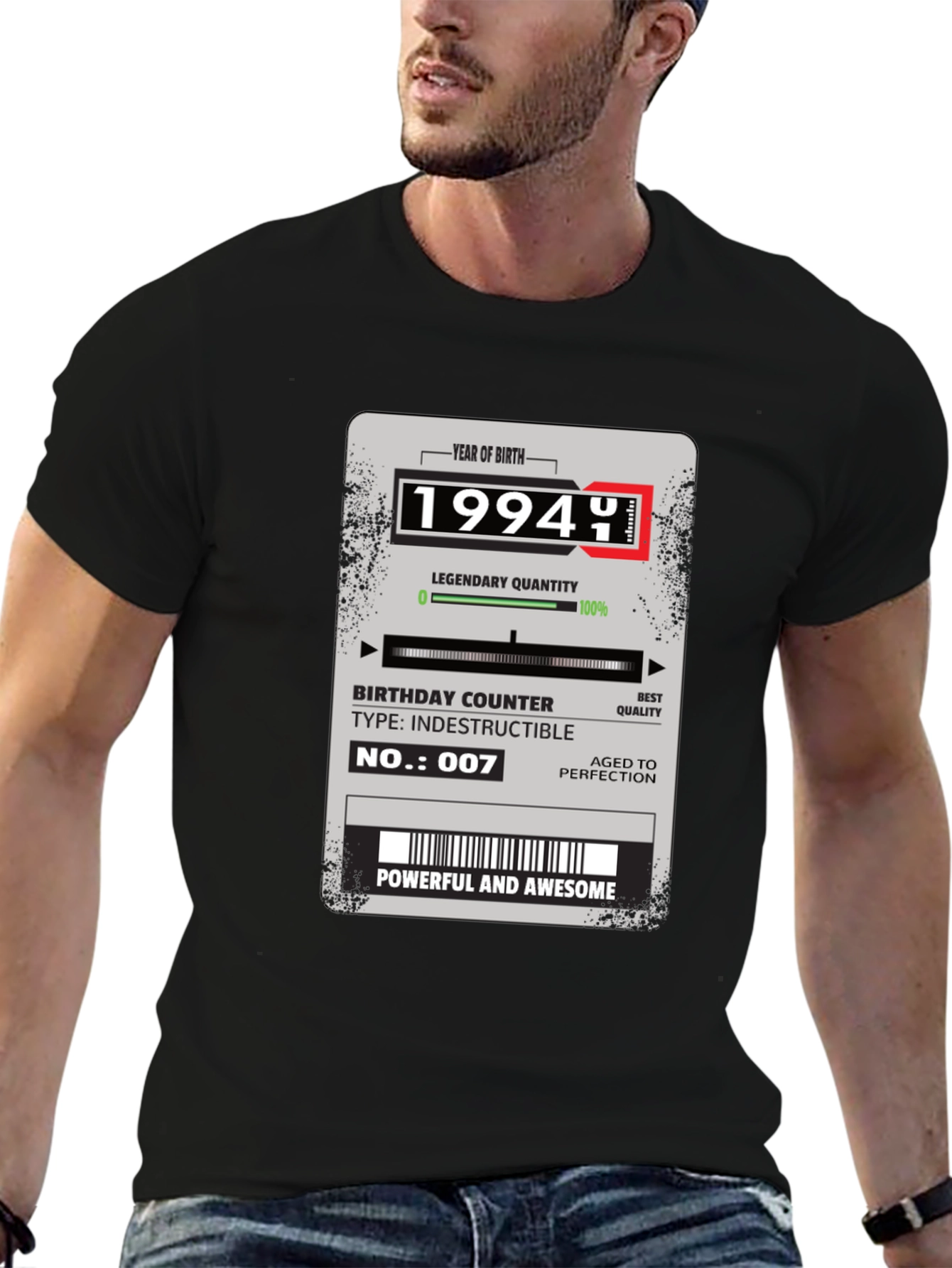 1994 Birthday Year T-Shirt: Aged to Perfection