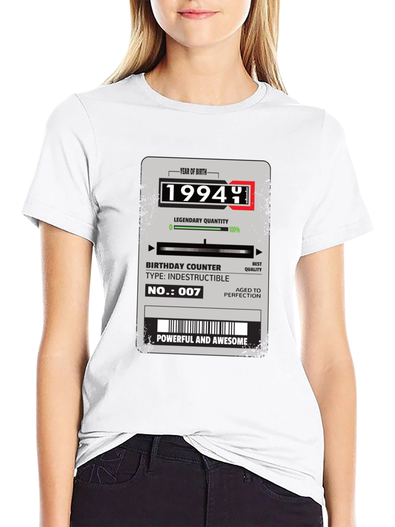 1994 Birthday Year T-Shirt: Aged to Perfection