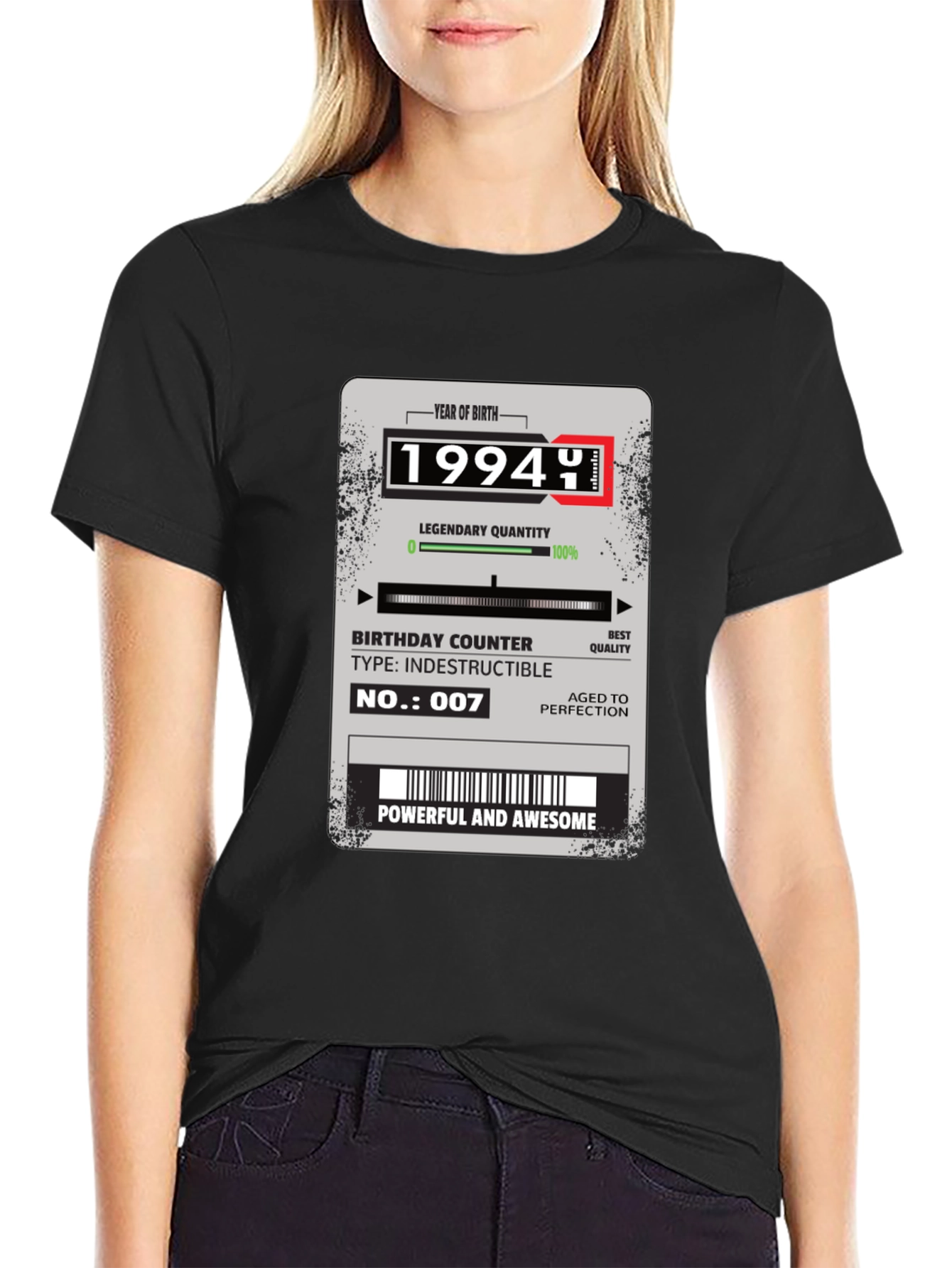 1994 Birthday Year T-Shirt: Aged to Perfection