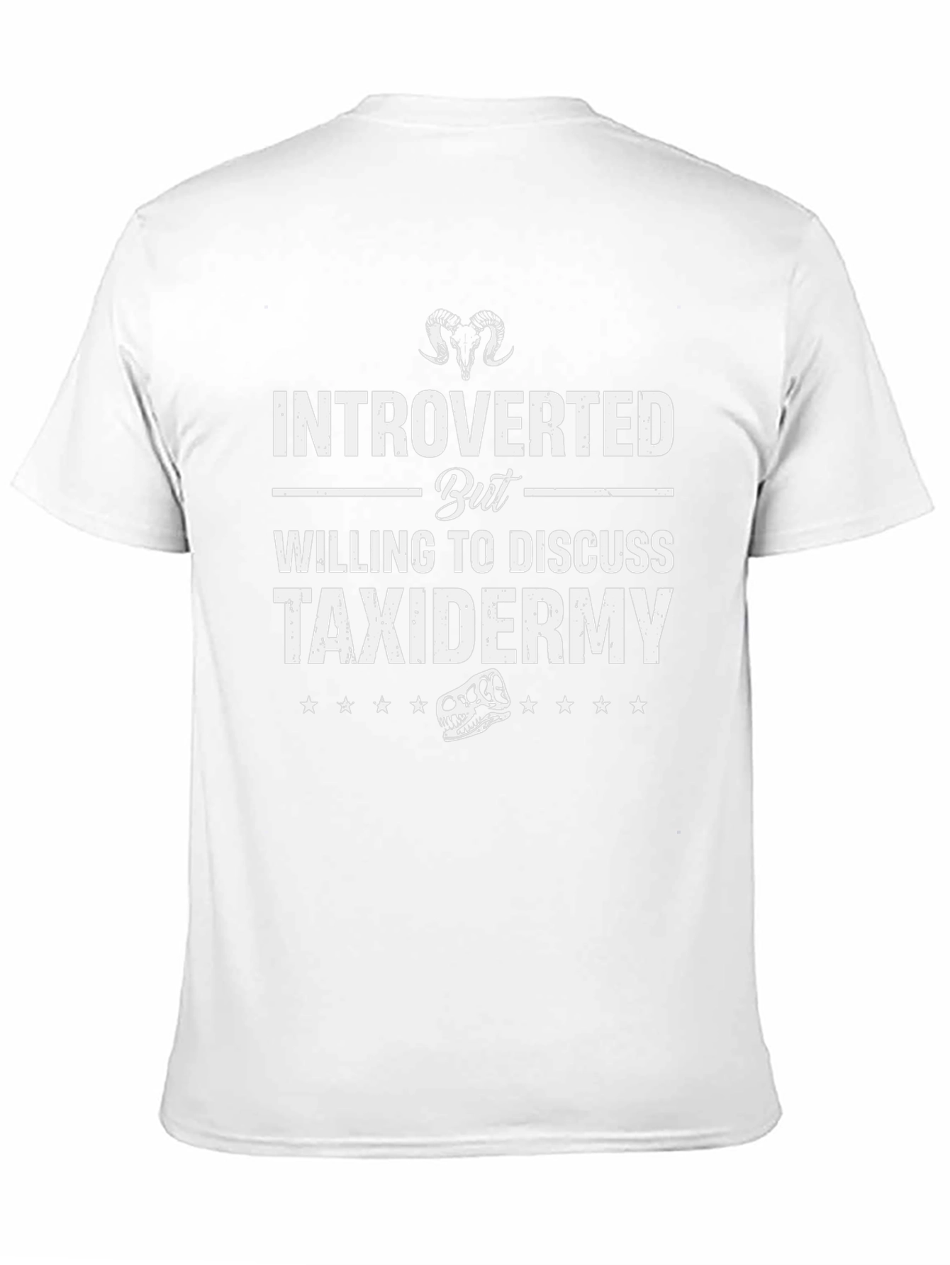 Introverted Taxidermy T-Shirt Funny Gift