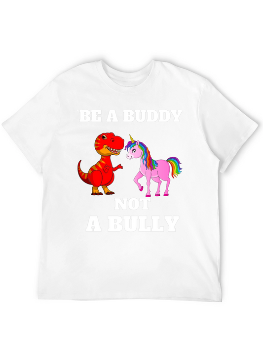 Be a Buddy T-Shirt Dinosaur Unicorn Tee