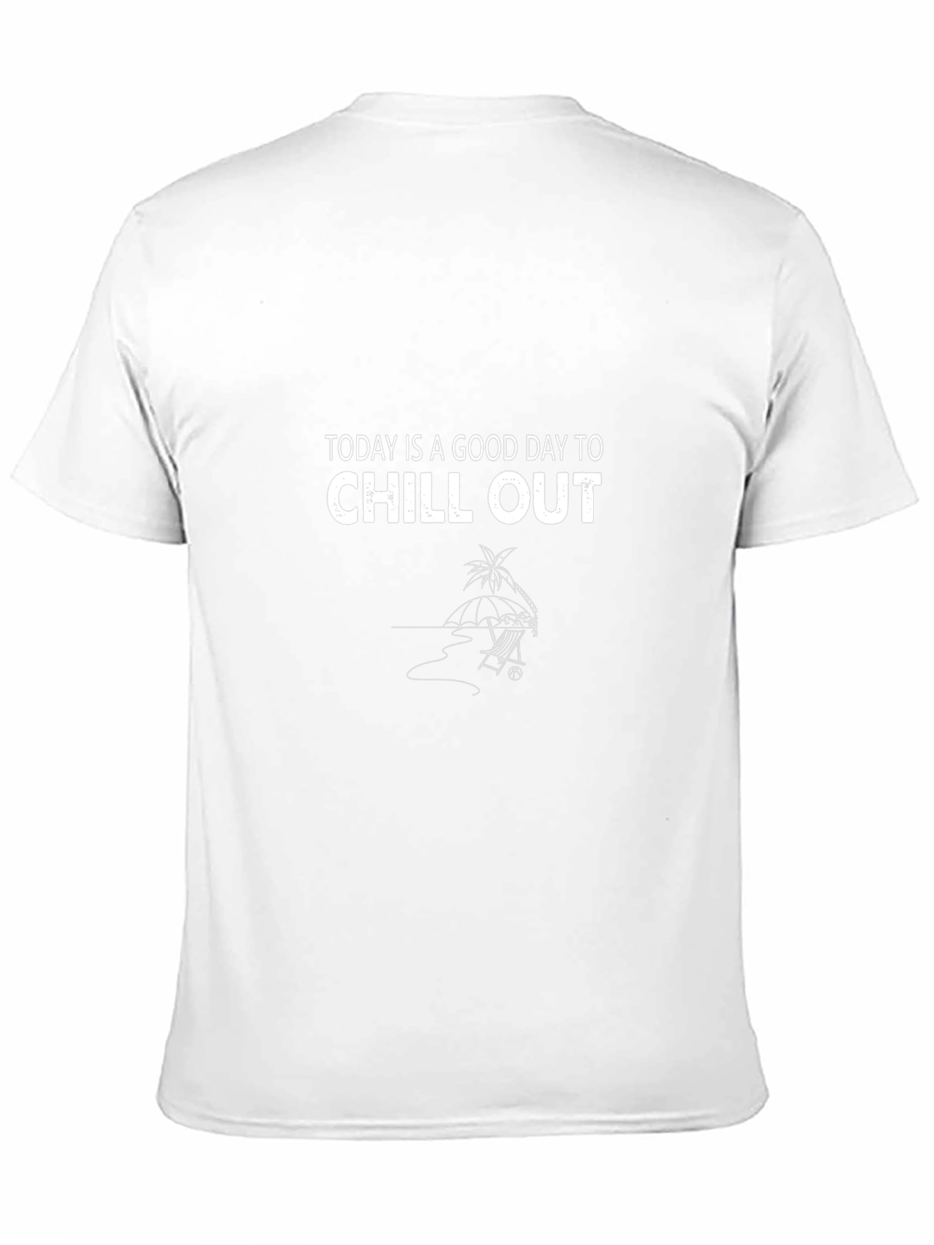 Chill Out T-Shirt - Black Relaxed Fit